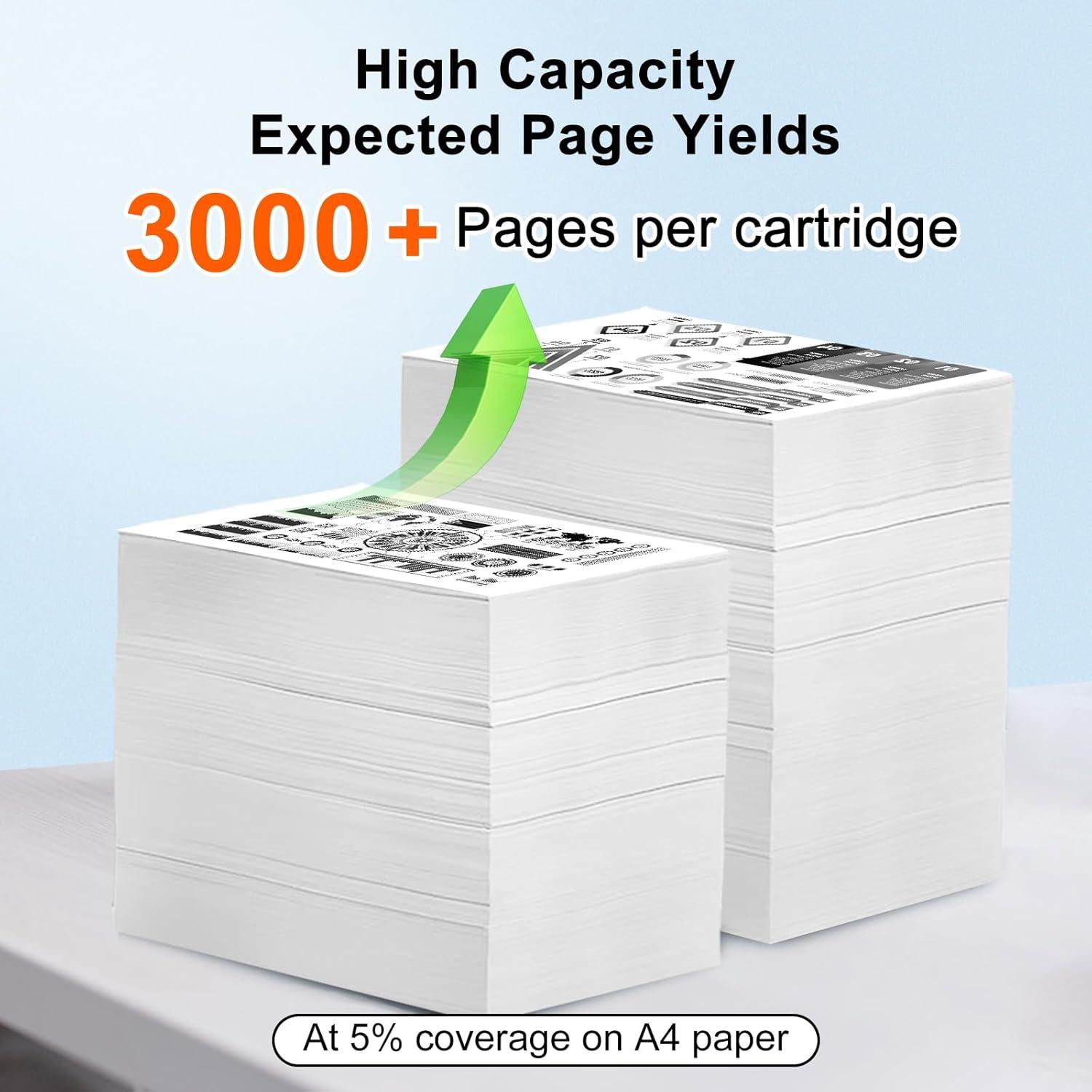 Cartucho de Tóner Negro TN830XL LEMERO UTRUST - 4 Unidades