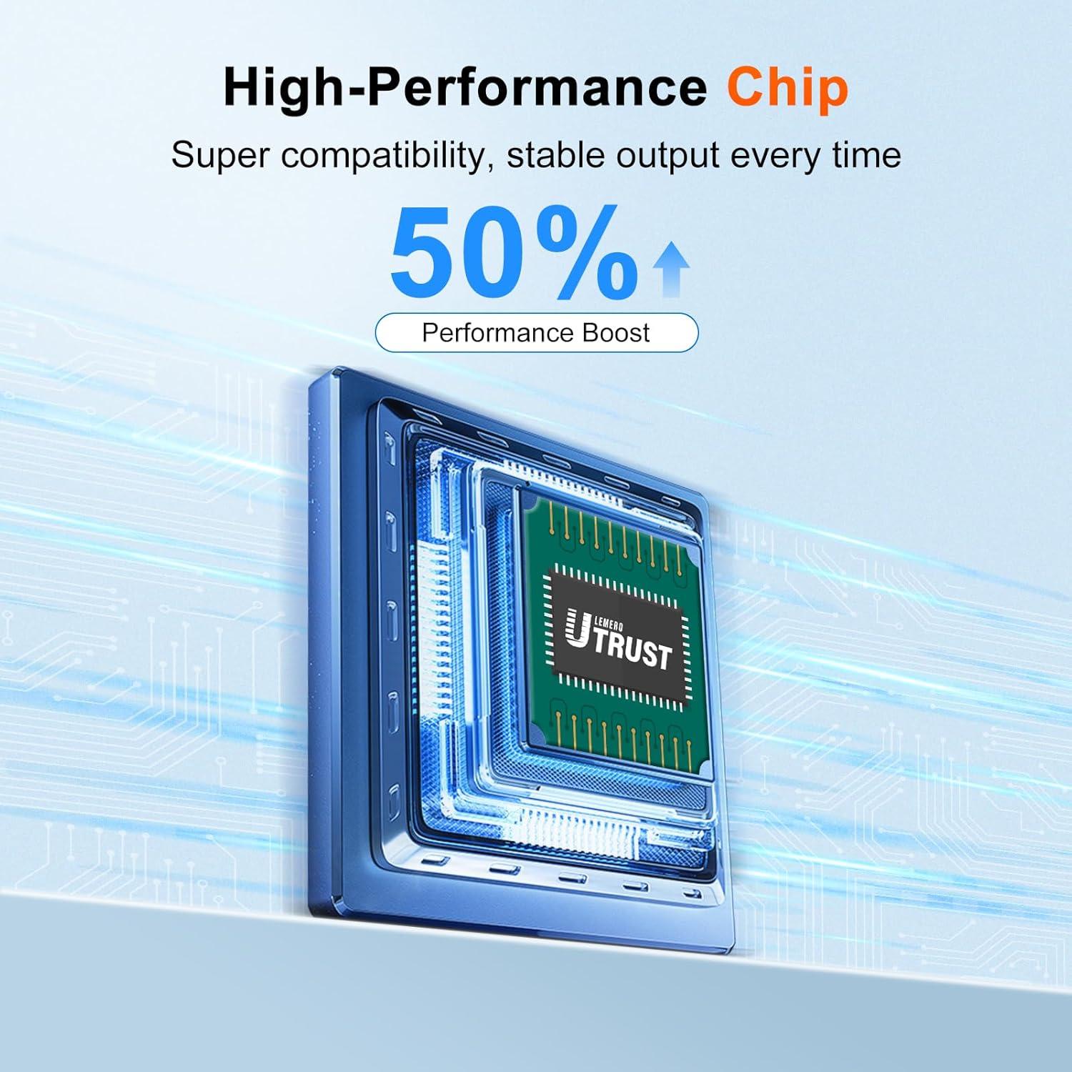 Cartucho de Tóner Negro TN830XL LEMERO UTRUST - 4 Unidades