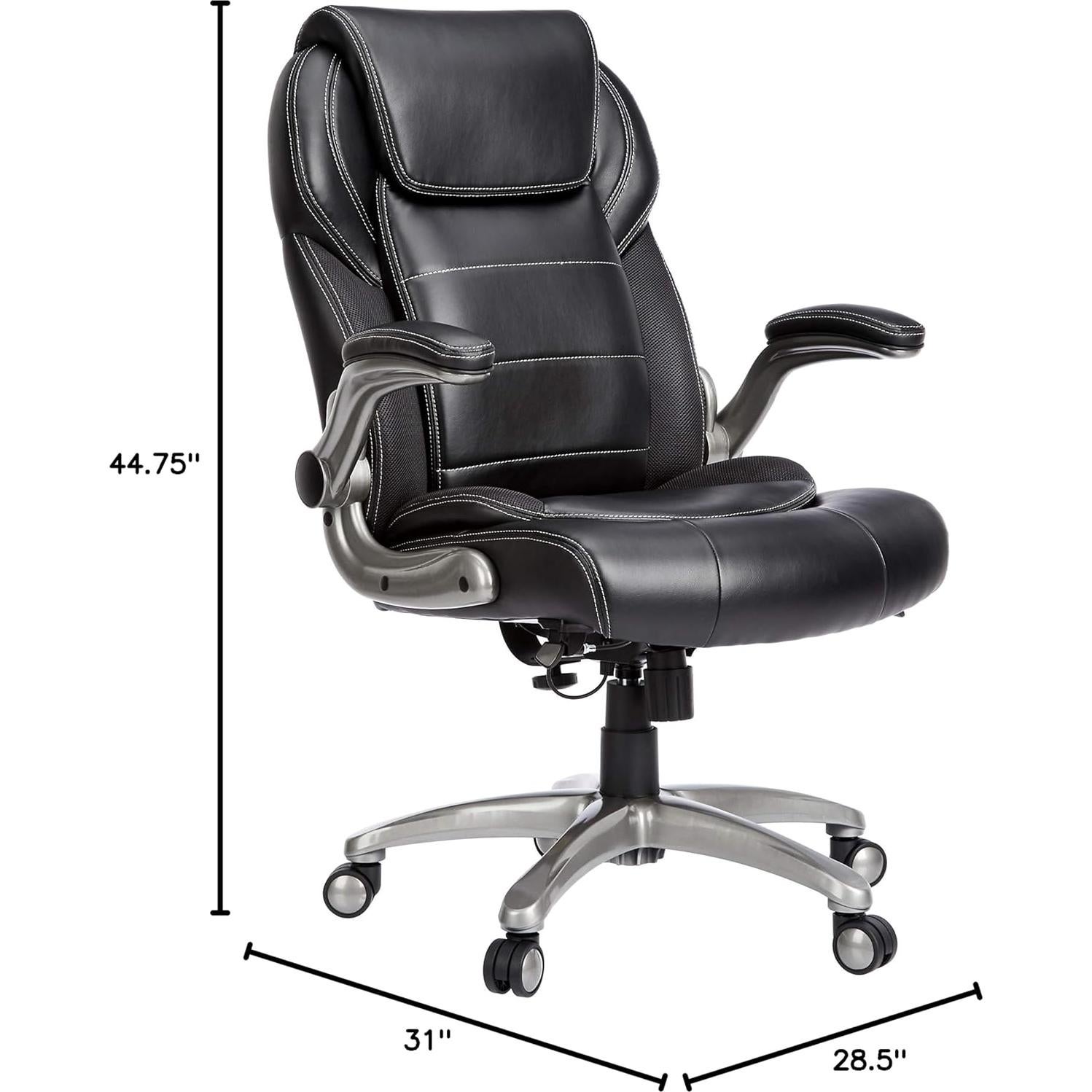 Silla de Oficina Ergonómica Amazon Basics con Soporte Lumbar