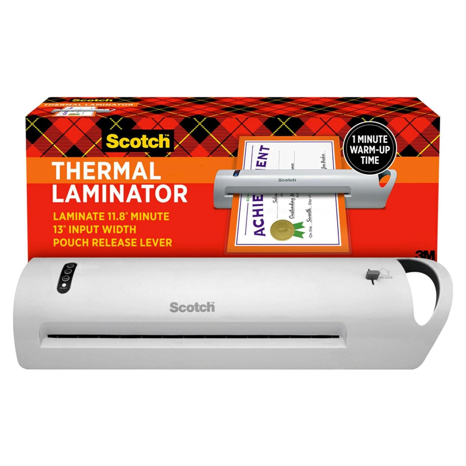 Laminadora Térmica Scotch TL1302Z 33 cm para Proyectos