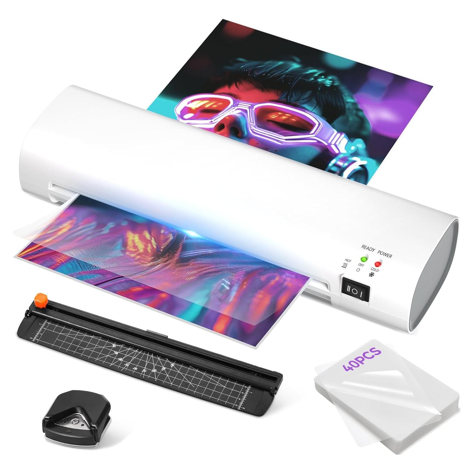 Laminadora Térmica A4 Ibzdi SL268 4-en-1 con 40 Hojas