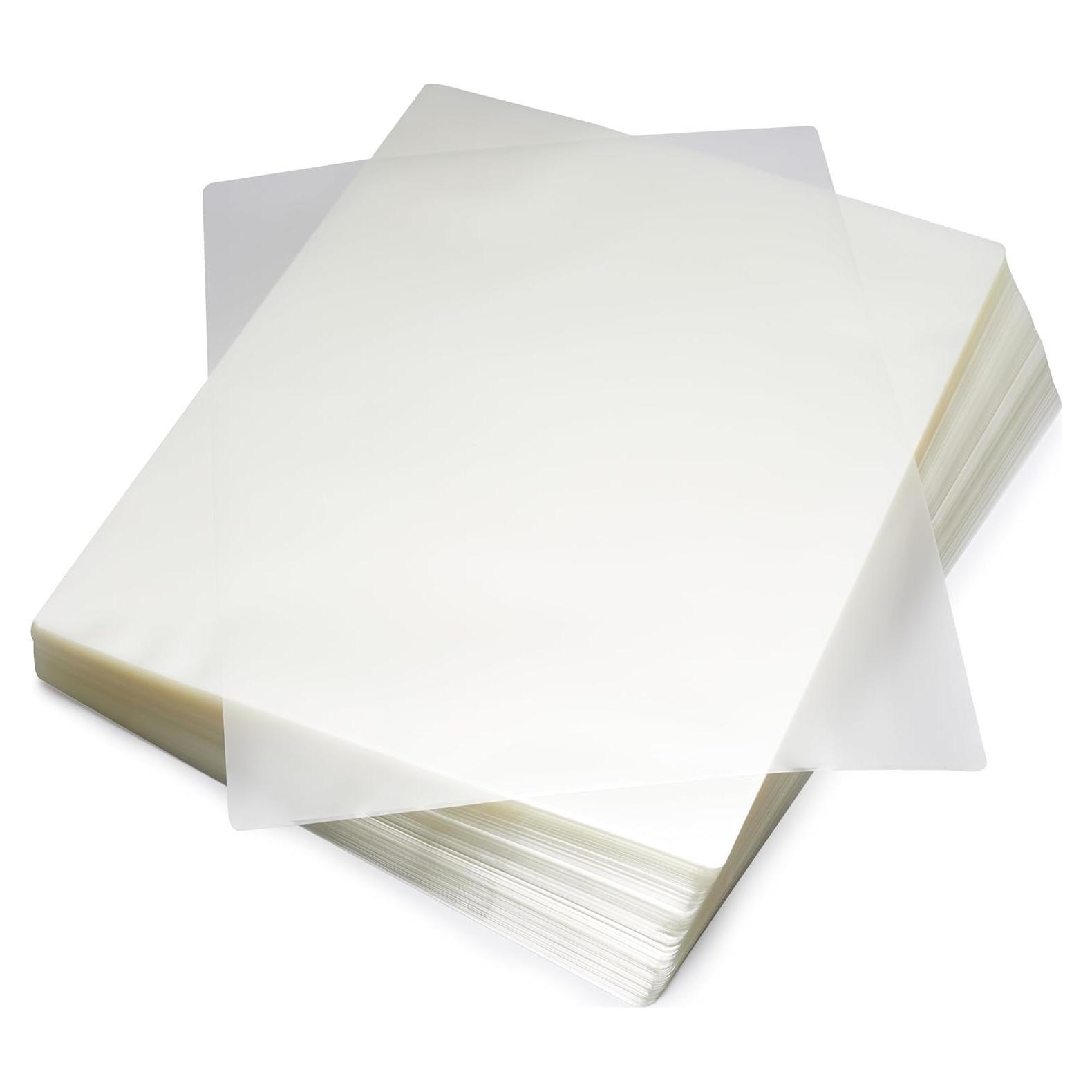 Hojas de Laminado Térmico Amazon Basics 29.2 x 22.9 cm 200-Pack