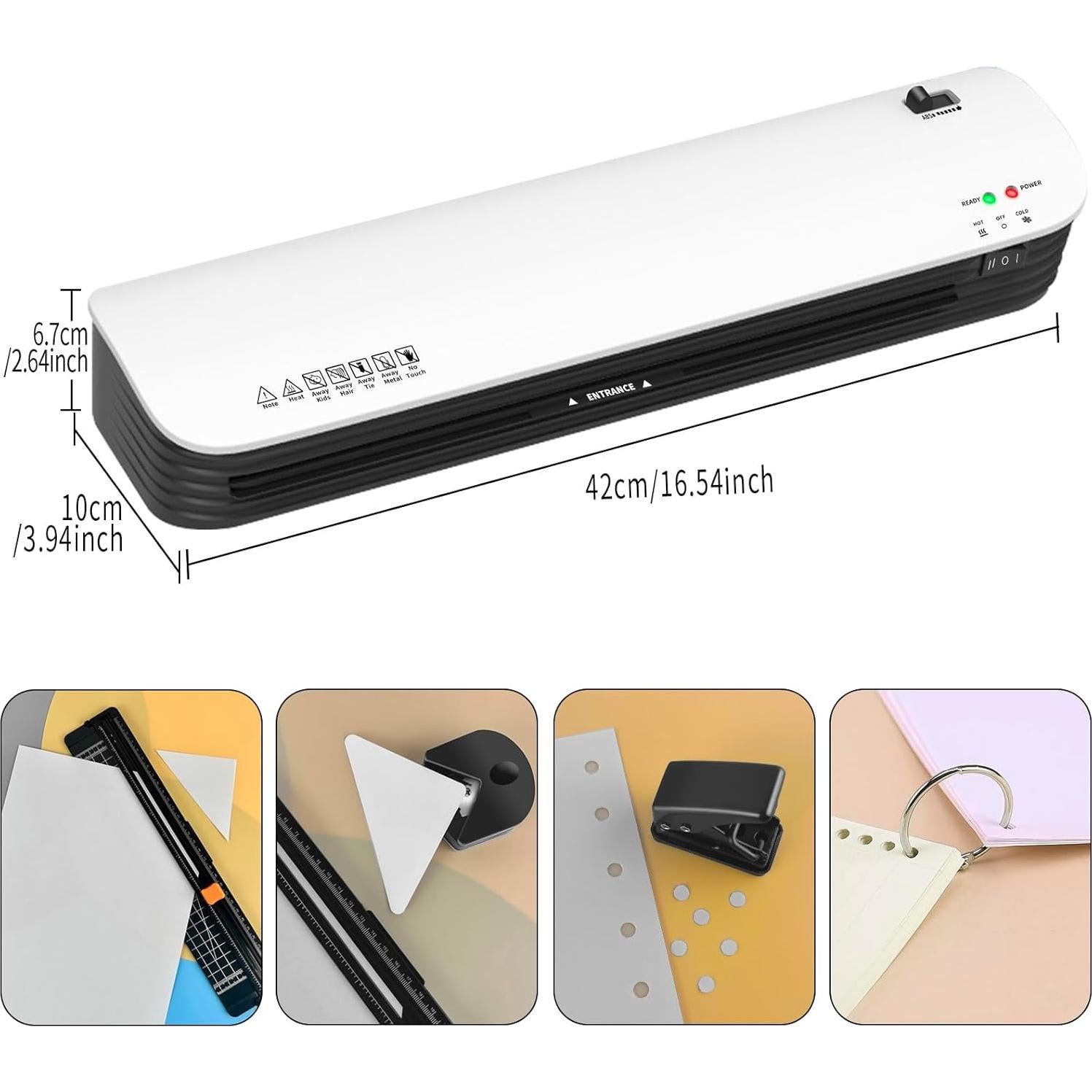 Máquina de Laminado 6 en 1 MakShein A3/A4 13 Pulgadas