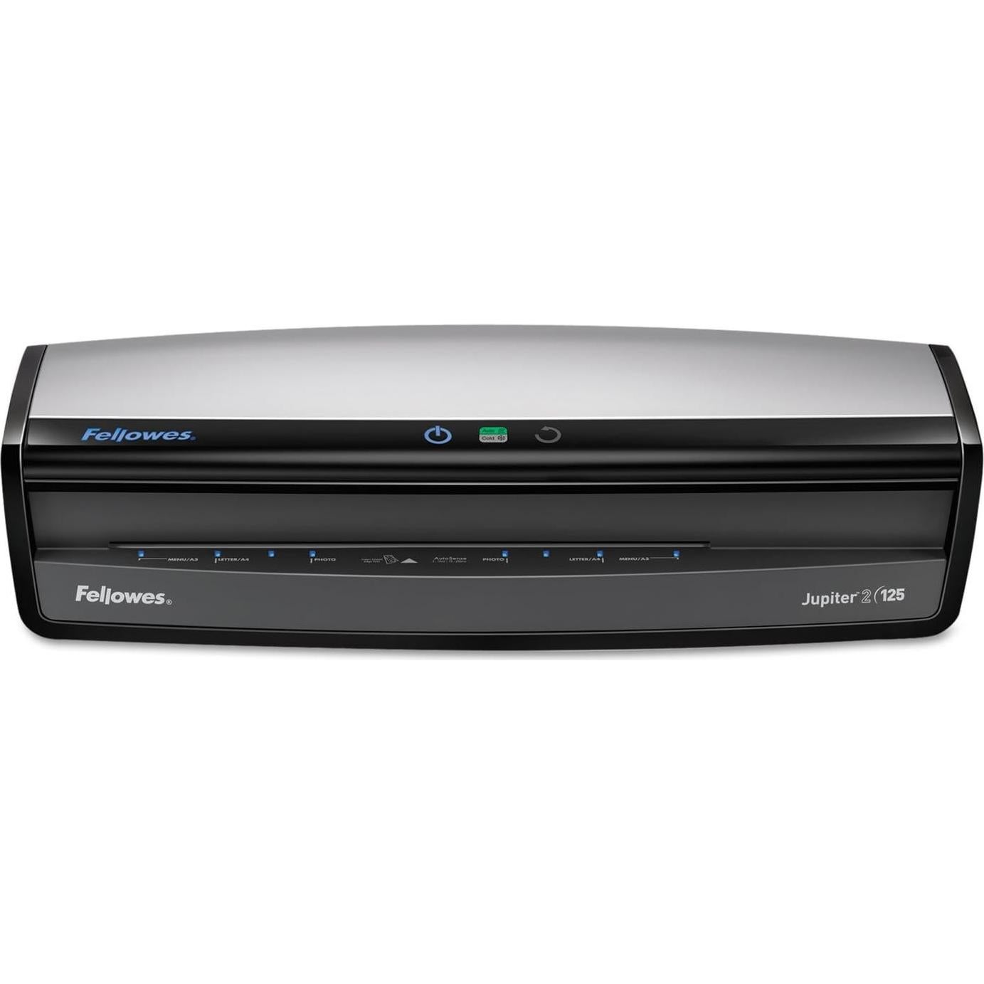 Laminadora Fellowes Jupiter 2 31.75 cm con 10 Fundas, Negro y Gris