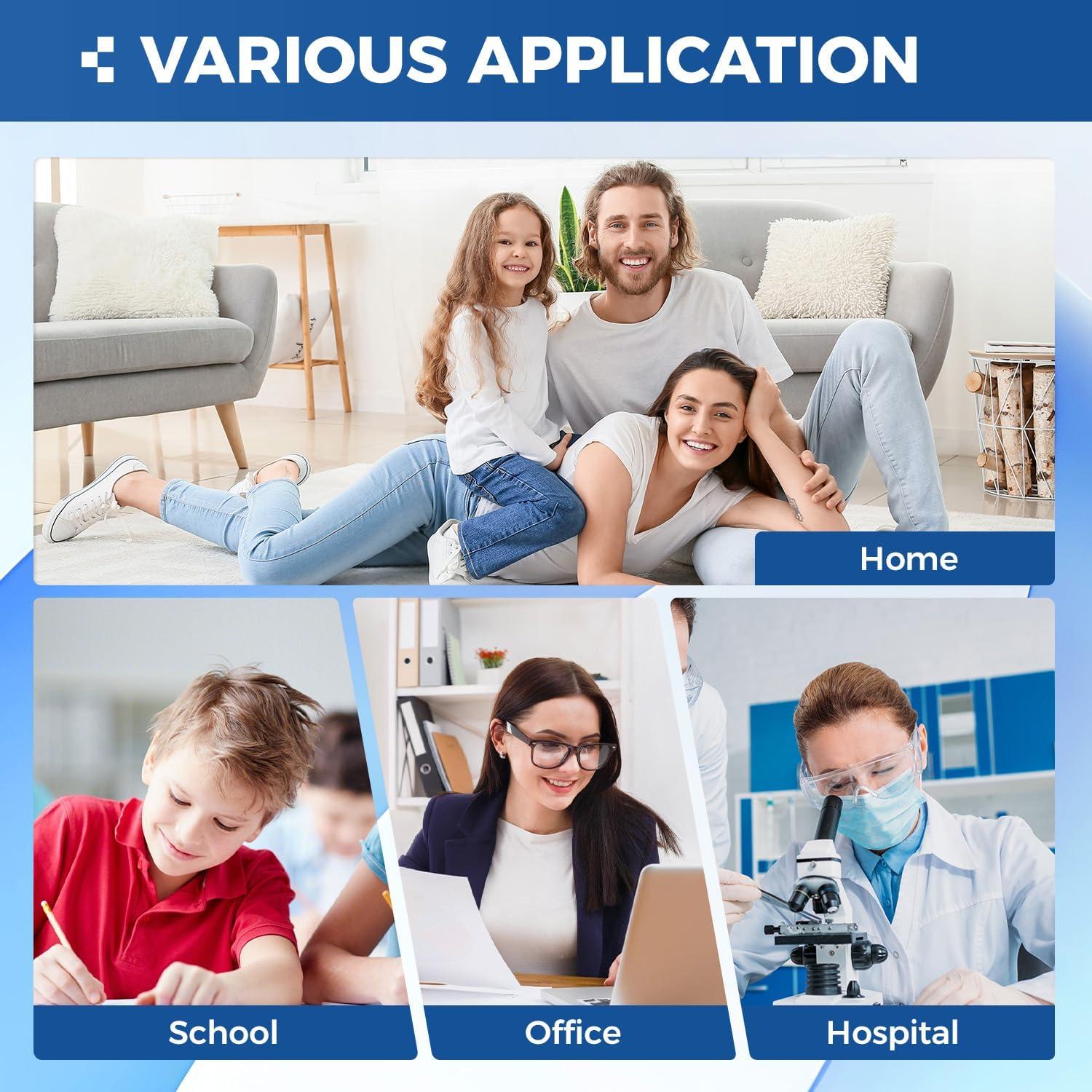 Conjunto de cartuchos de tóner KingKJ TN223 4-Pack Negro y Color