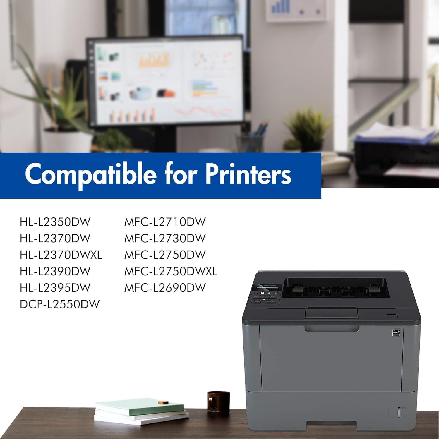 Tóner negro Brother TN-730 TN-760 2-Pack 1200 páginas