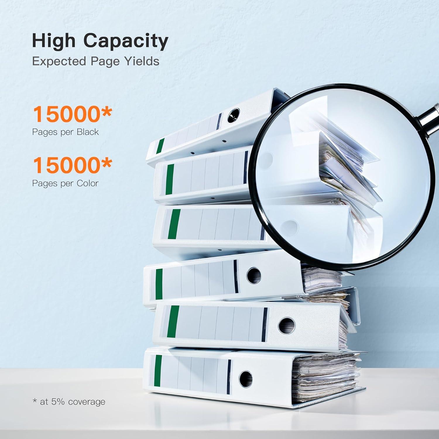 Unidad de Tambor Remanufacturada E-Z Ink DR221 para Brother - Paquete de 4