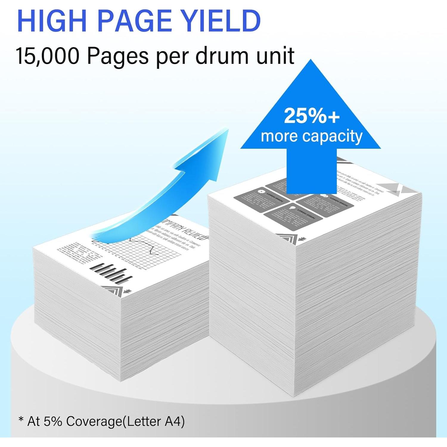 Paquete de 2 Unidades de Tambor DR830 USUPERINK Compatible