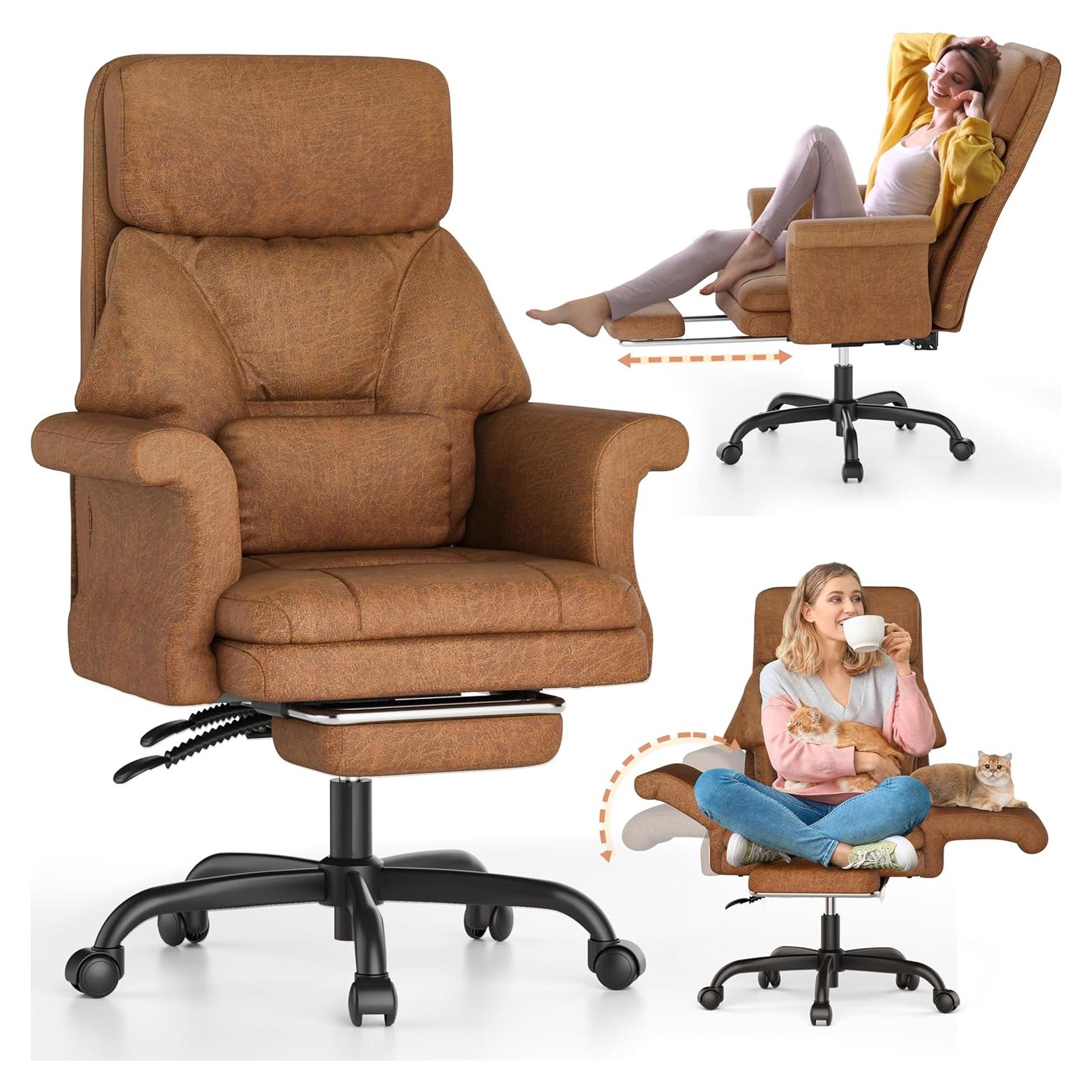 Silla de Oficina ELABEST C39 XL Reclinable Ergonomica