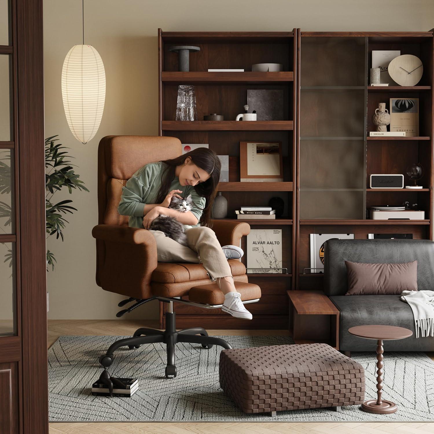 Silla de Oficina ELABEST C39 XL Reclinable Ergonomica