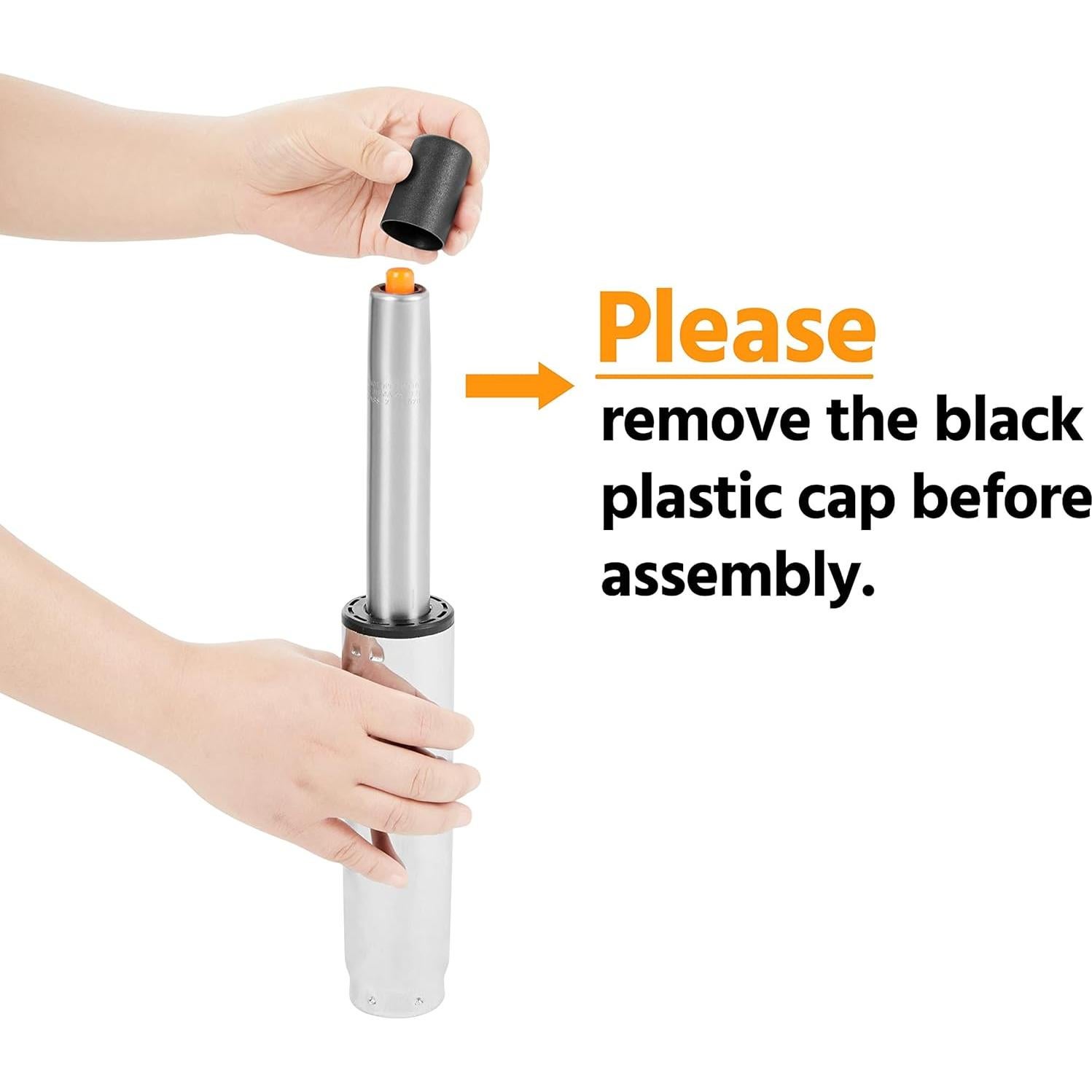 Silla de Oficina Yaheetech Ergonómica Ajustable Blanco