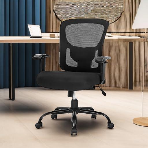 Silla de Oficina Ergonómica BestOffice 500lbs Negra
