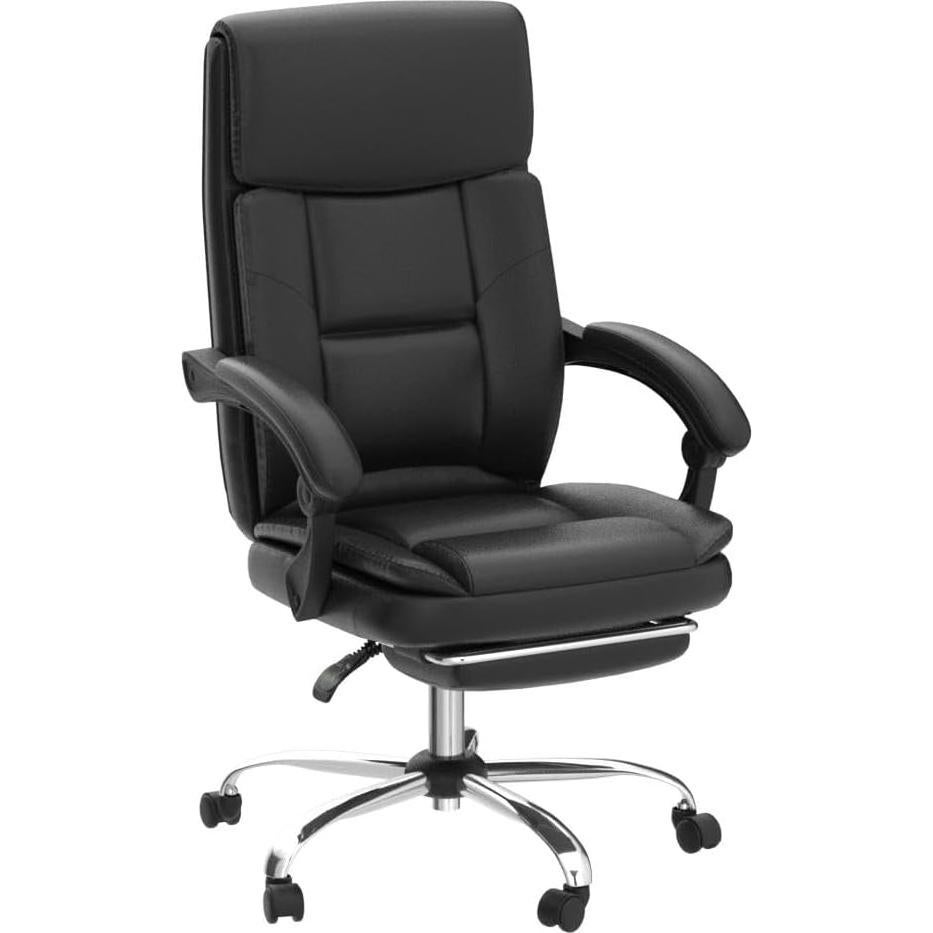 Silla de Oficina Ejecutiva DUMOS Reclinable con Descansabrazos