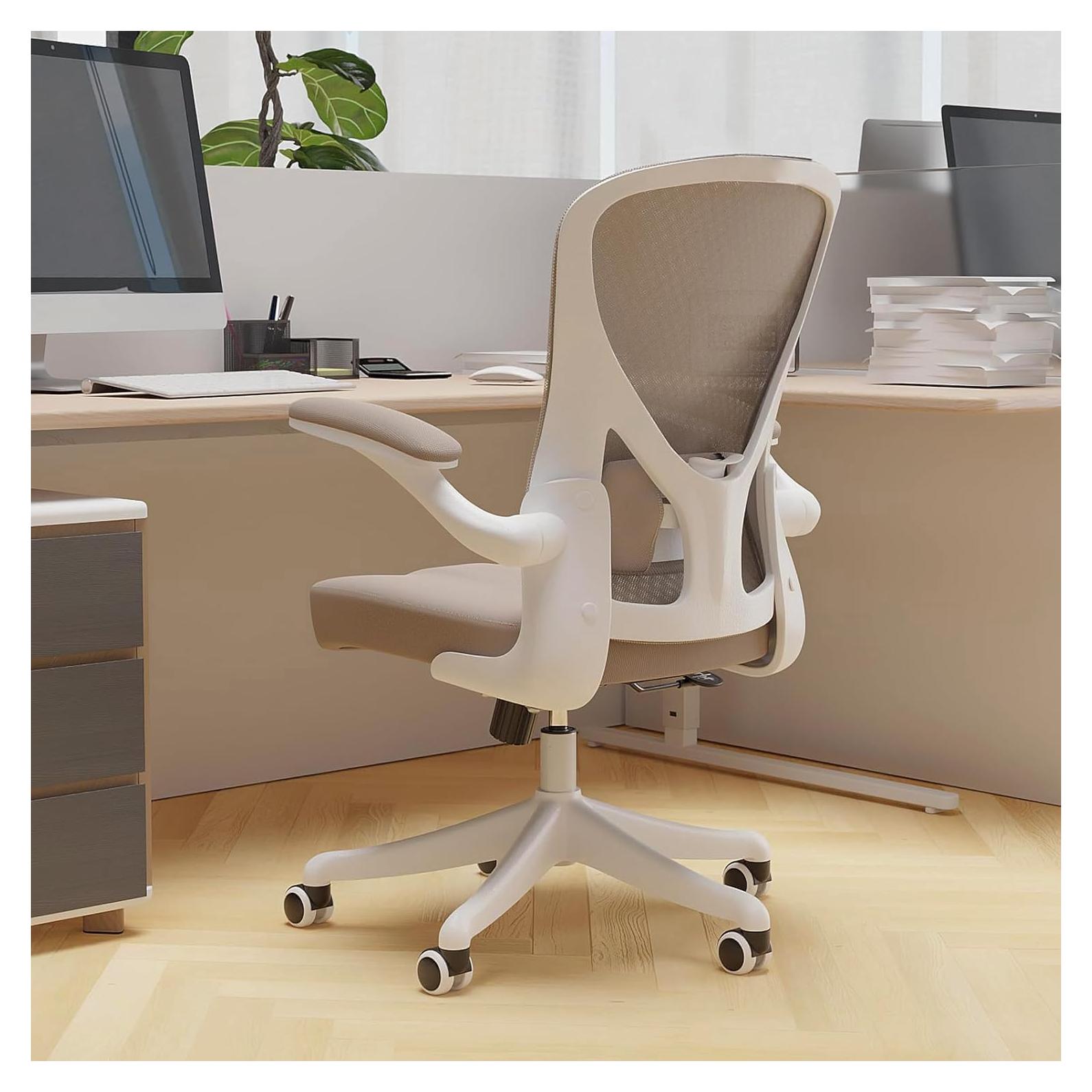 Silla de Oficina Ergonómica SICHY AGE 889B Beige con Soporte Lumbar