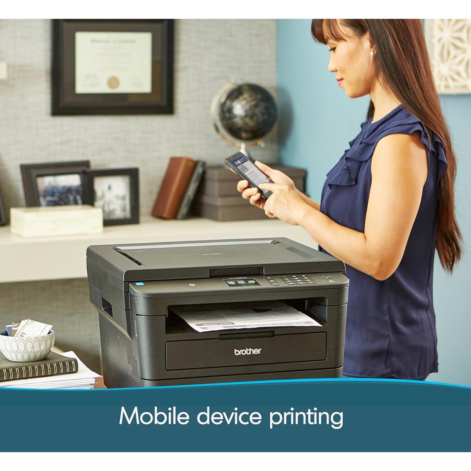 Impresora Láser Monocromática Brother HL-L2395DW Todo-en-Uno