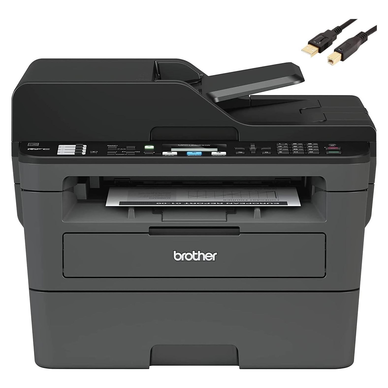 Impresora Láser Multifuncional Brother MFC-L26, 2400x600 dpi, Wi-Fi