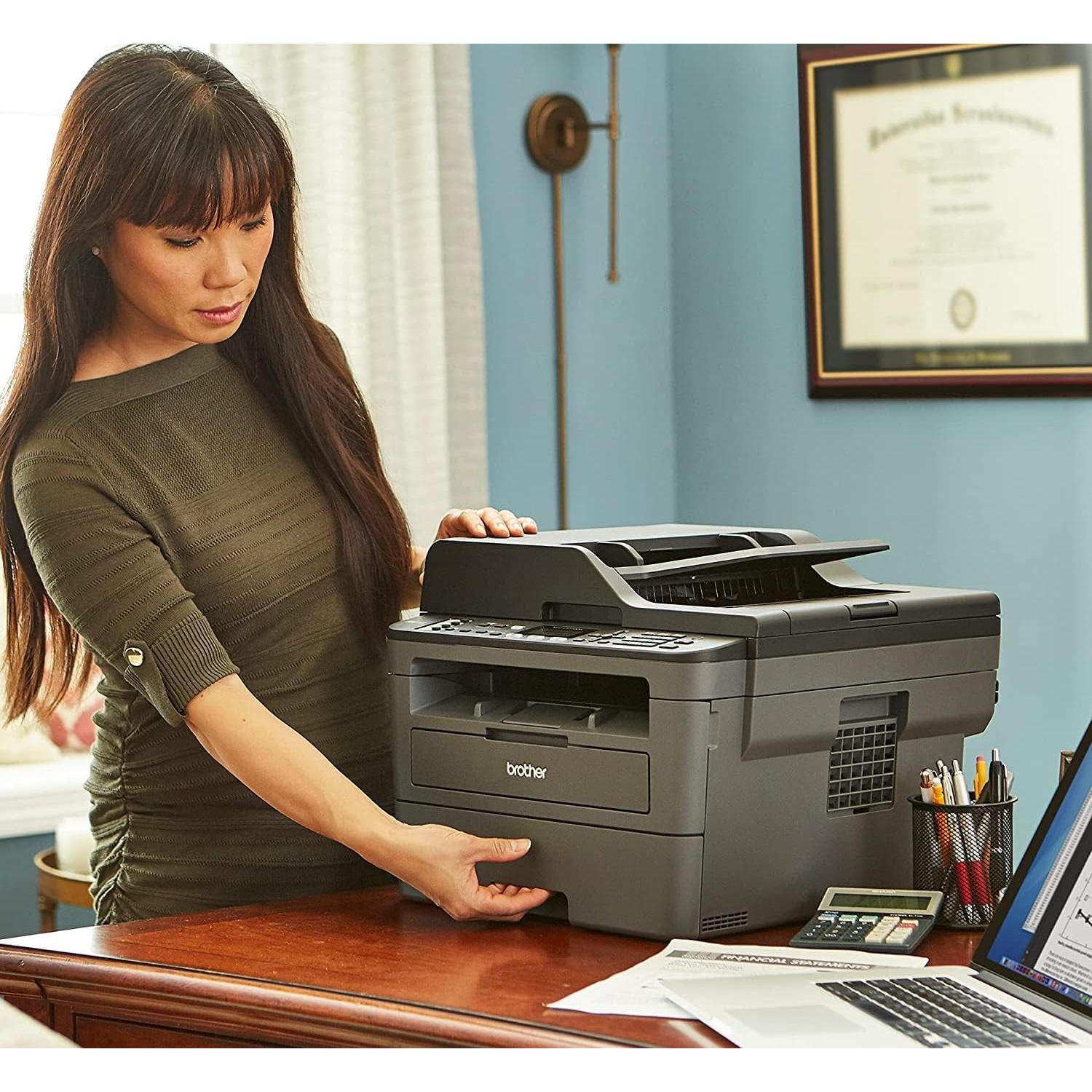 Impresora Láser Multifuncional Brother MFC-L26, 2400x600 dpi, Wi-Fi