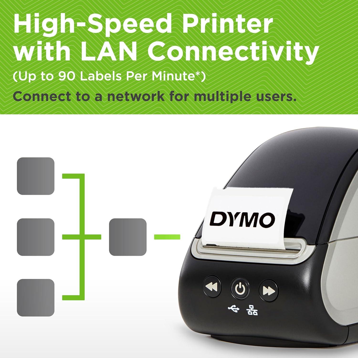 Impresora de Etiquetas DYMO LabelWriter 550 Turbo - 1.27x2.54cm