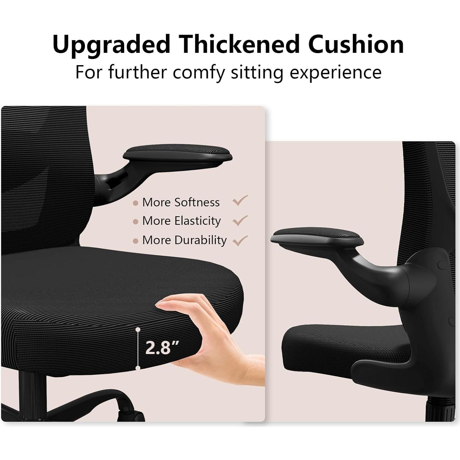 Silla de Oficina Ergonómica Silybon EX938 Ajustable Negro