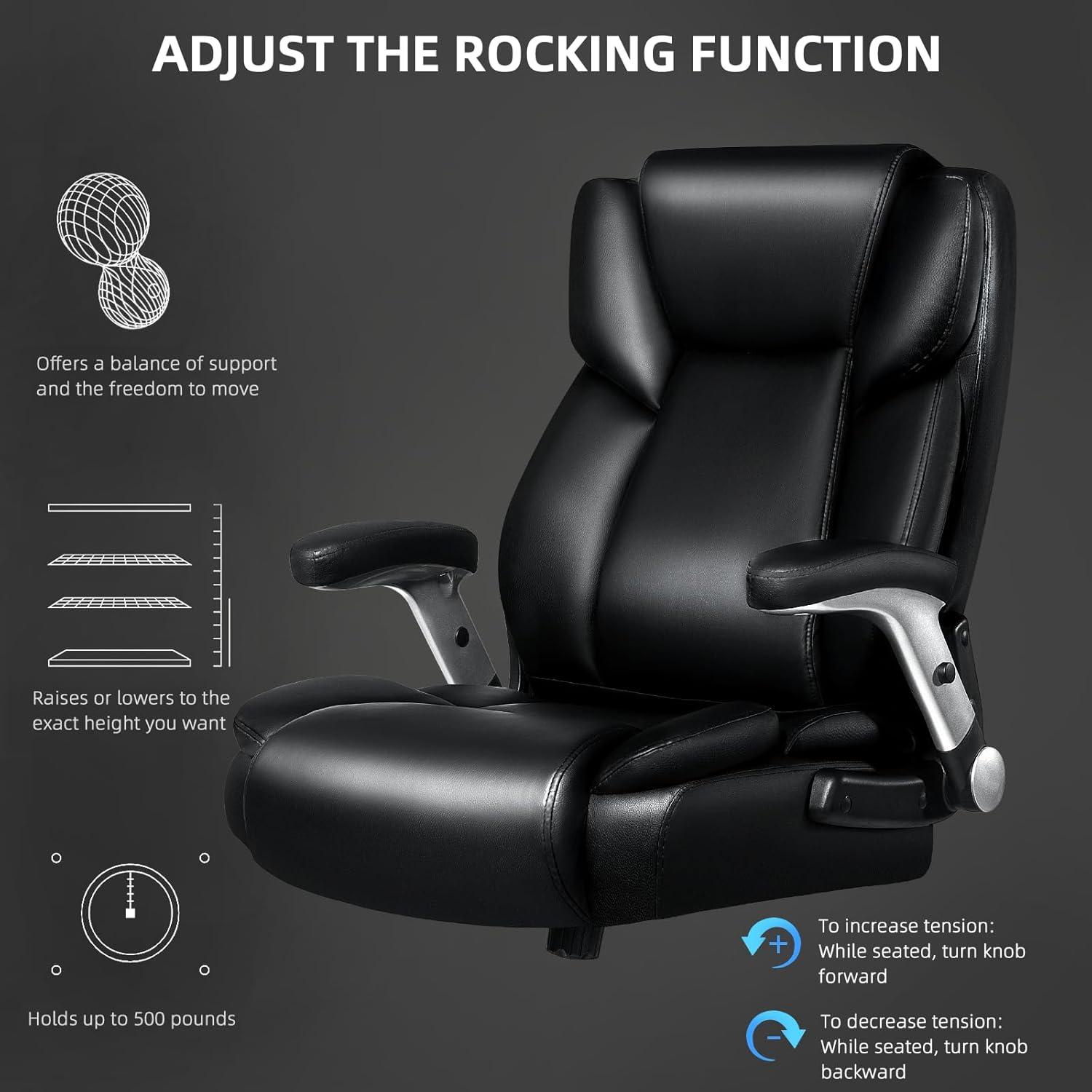 Silla de Oficina VITESSE DX-EOCUP-BLK-2 Ergonómica 272kg