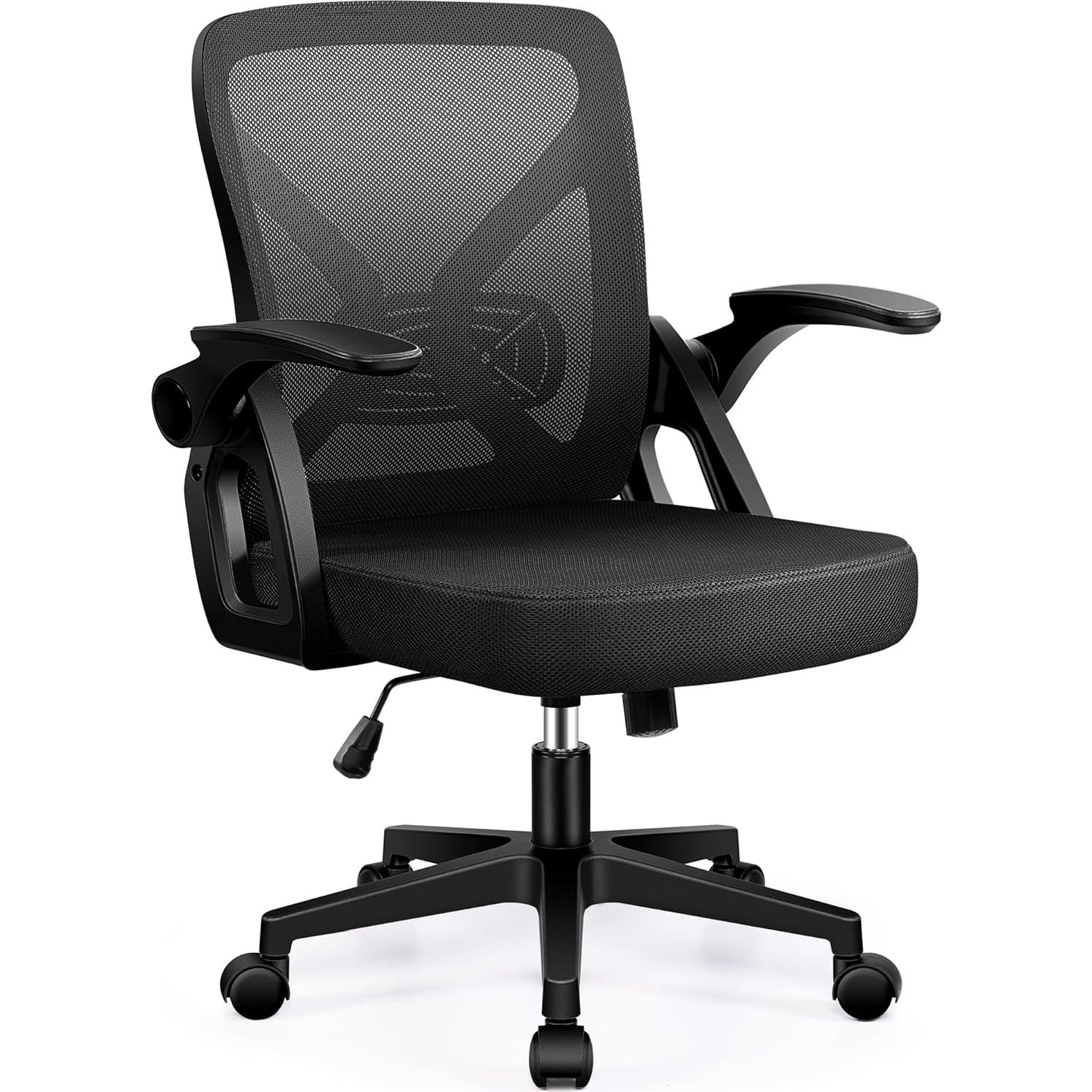 Silla de Oficina Ergonómica FelixKing Negra con Soporte Lumbar
