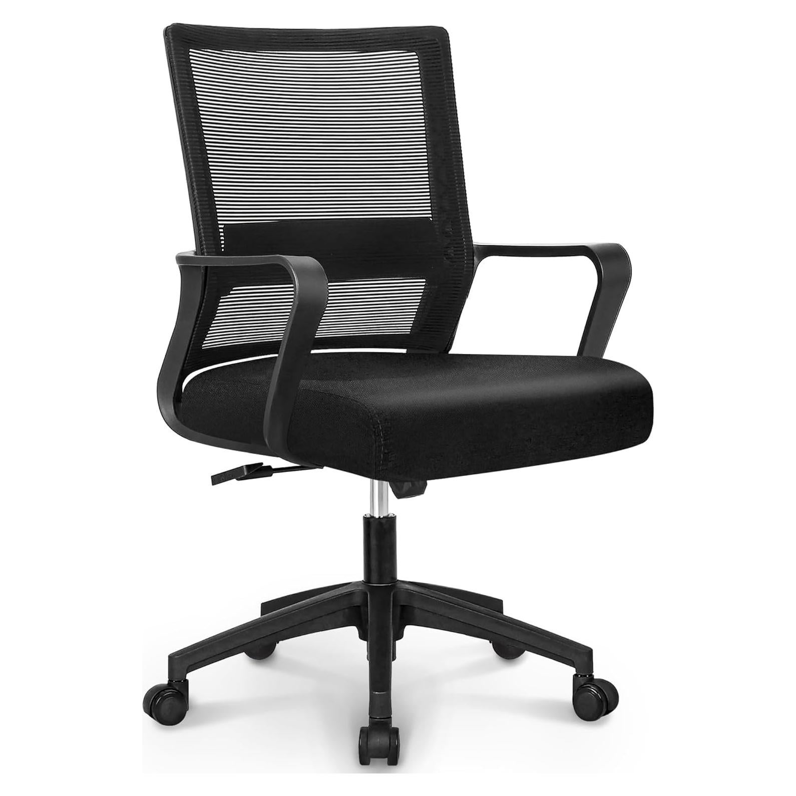 Silla de Escritorio Ergonómica SILLA NEO Malla Negra Ajustable