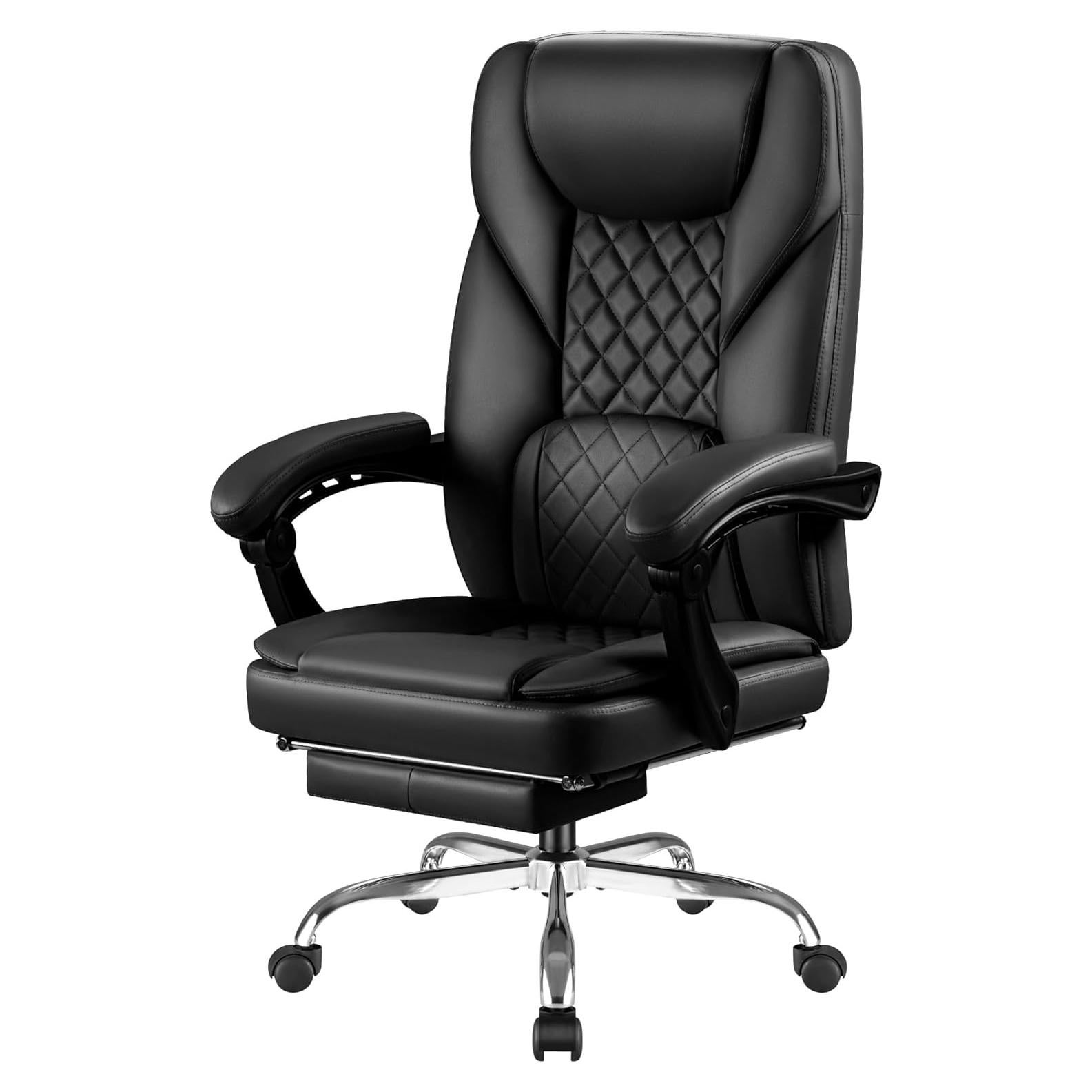 Silla de Oficina Ergonómica JUMMICO Alta 400LBS Negro