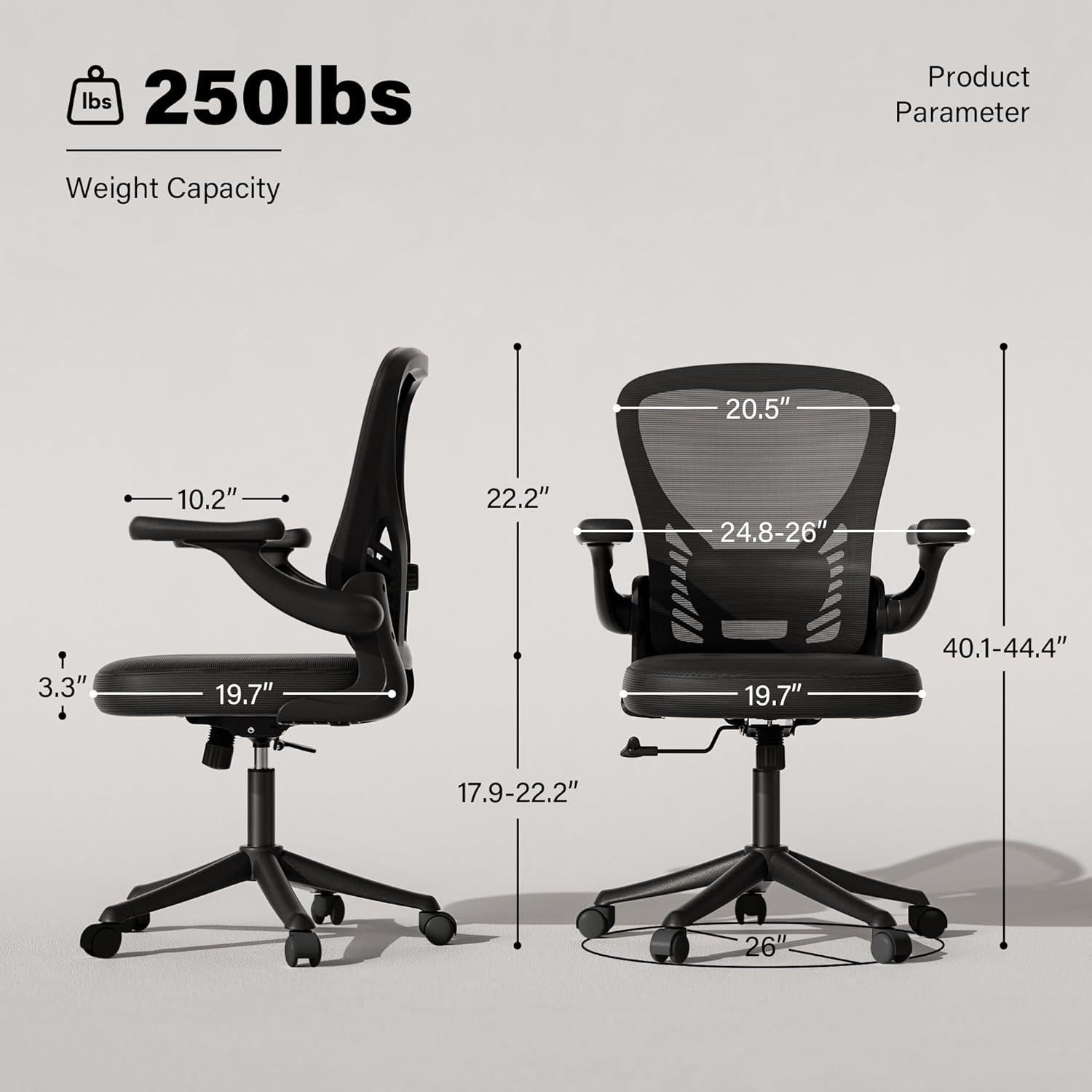 Silla de Oficina Ergonómica GYI M920 con Soporte Lumbar Ajustable