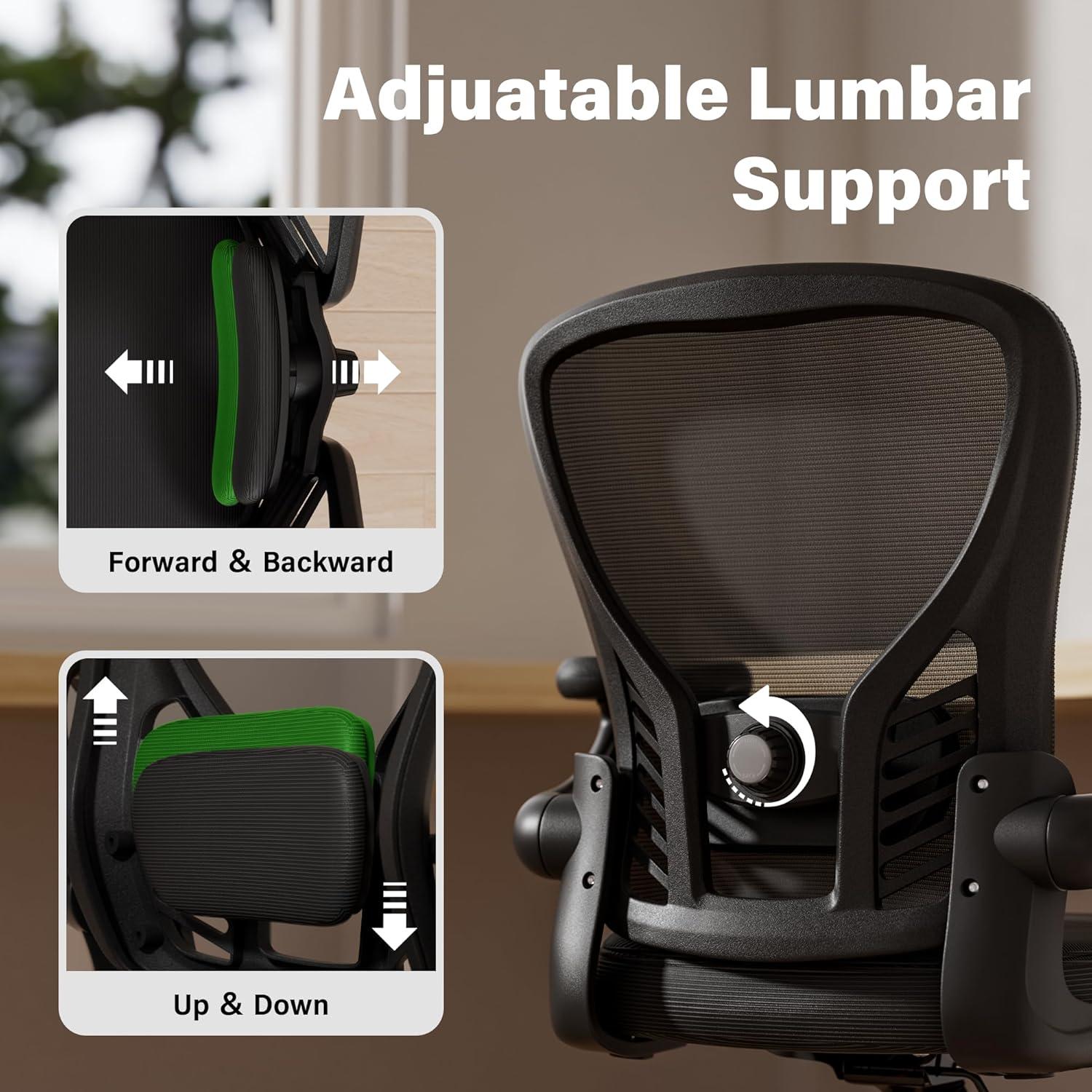 Silla de Oficina Ergonómica GYI M920 con Soporte Lumbar Ajustable