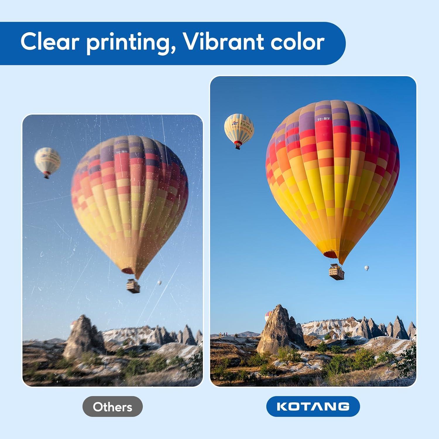 Botellas de Recarga de Tinta KOTANG 522 Alta Capacidad 5 Unidades