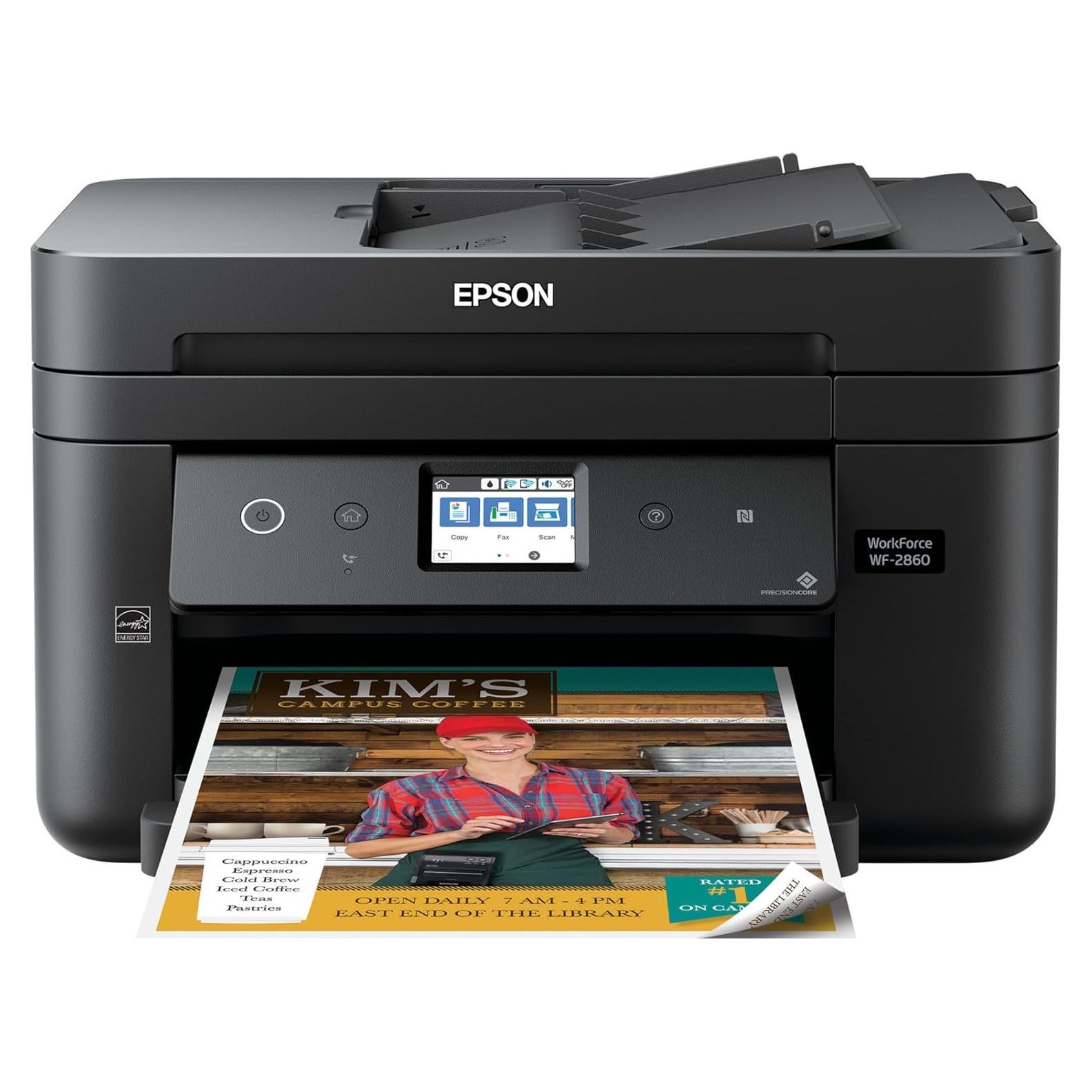 Impresora Todo-en-Uno Inalámbrica Epson WF-2860 6.4kg