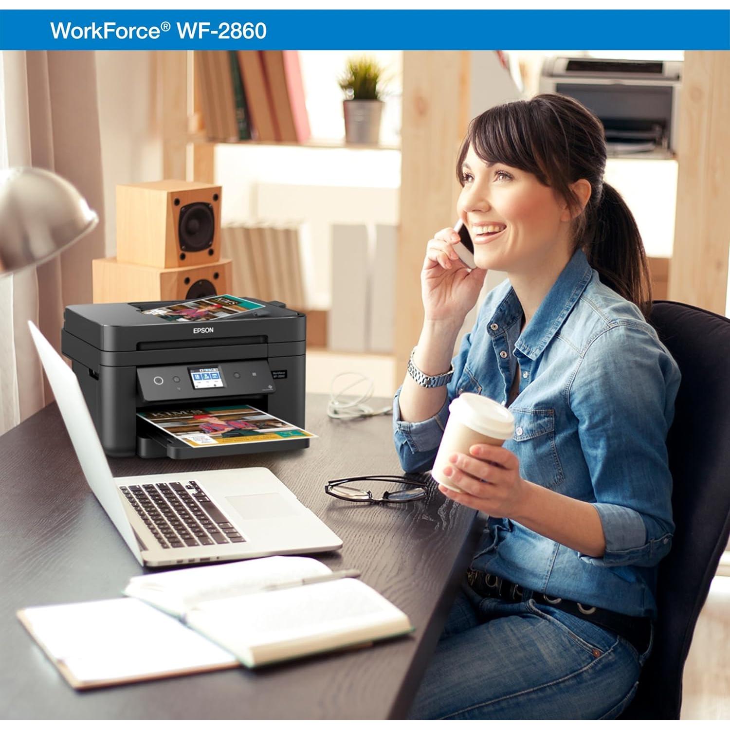 Impresora Todo-en-Uno Inalámbrica Epson WF-2860 6.4kg