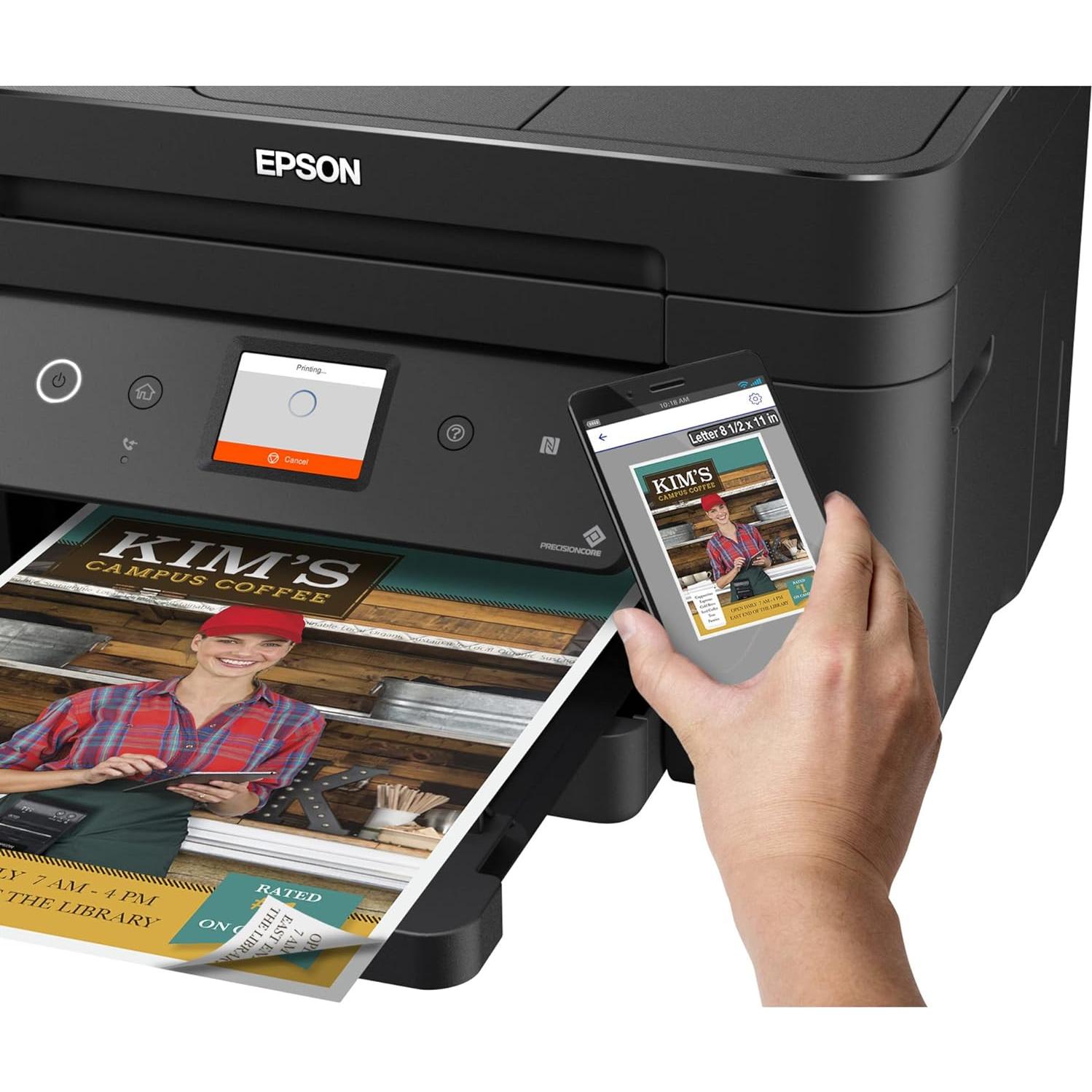 Impresora Todo-en-Uno Inalámbrica Epson WF-2860 6.4kg