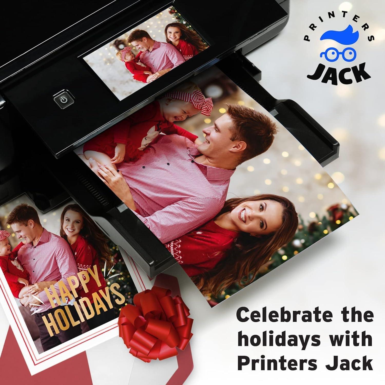 Kit de Botellas de Tinta de Relleno T522 Printers Jack 4 Paquetes