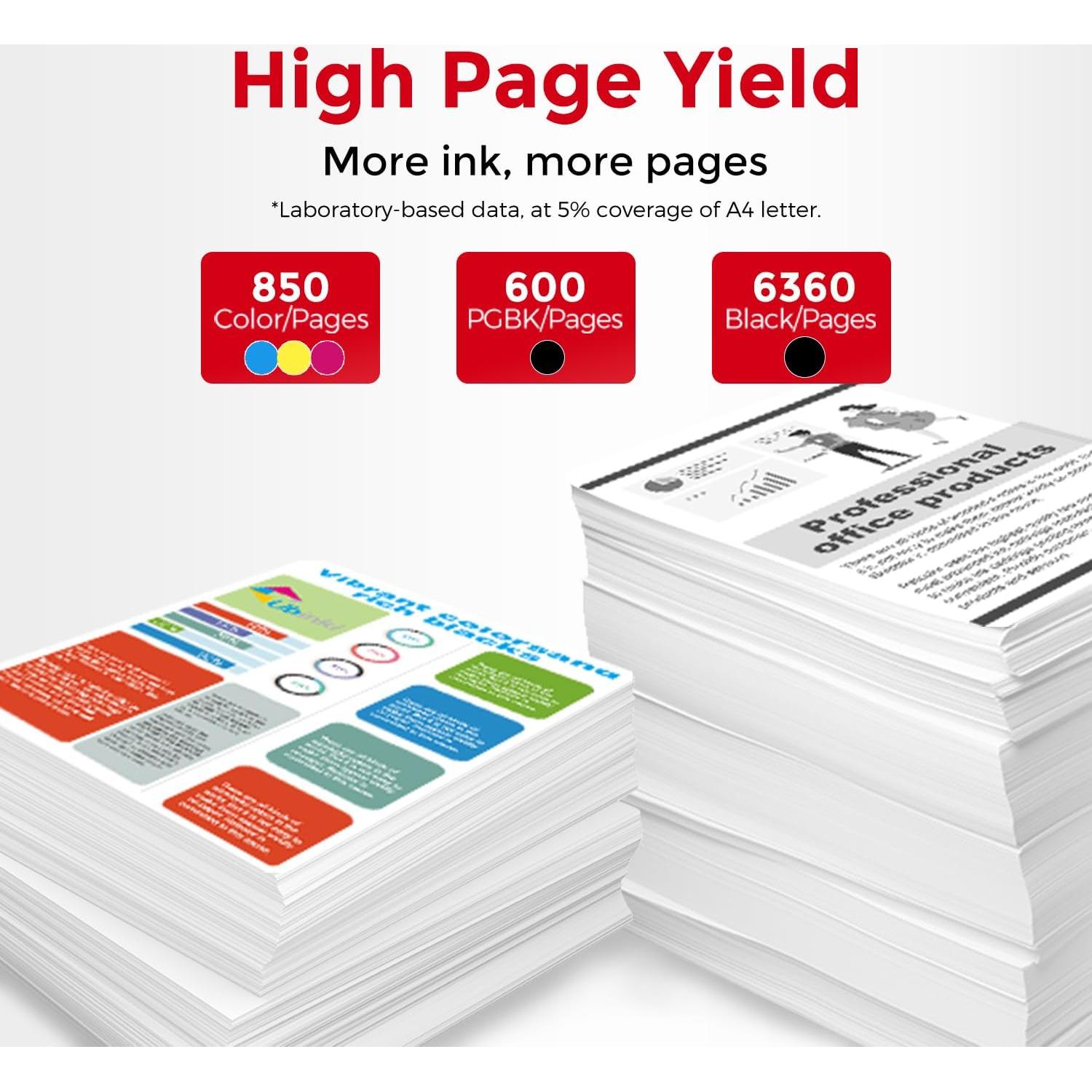 Paquete de 15 Cartuchos de Tinta Canon 280XL 281XL Alto Rendimiento