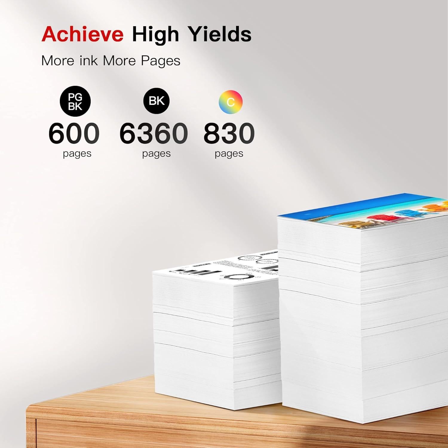 Cartuchos de Tinta Acaves 280/281 XXL Compatibles Canon - 5 Pzs