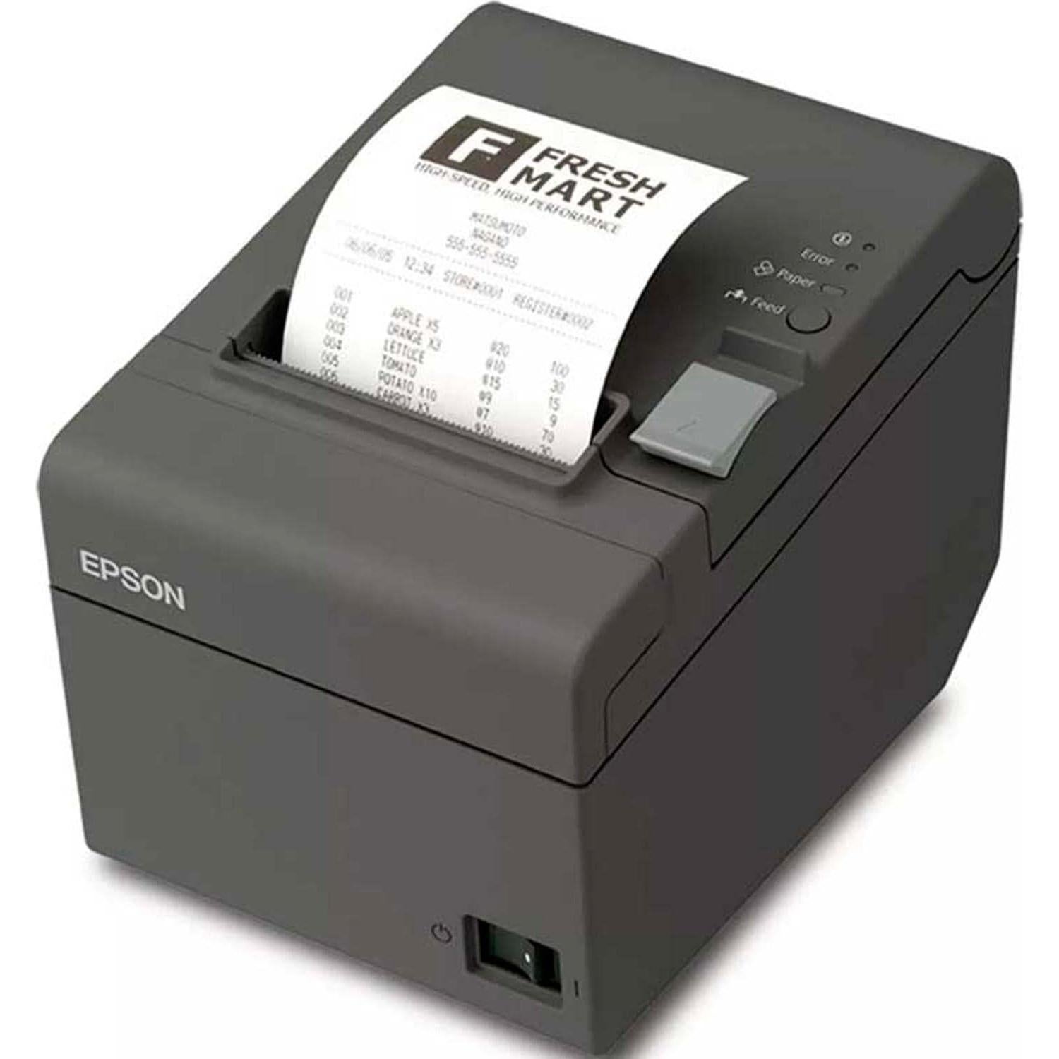 Impresora Térmica Epson TM-T20II USB - Monocromo - 7.9 cm