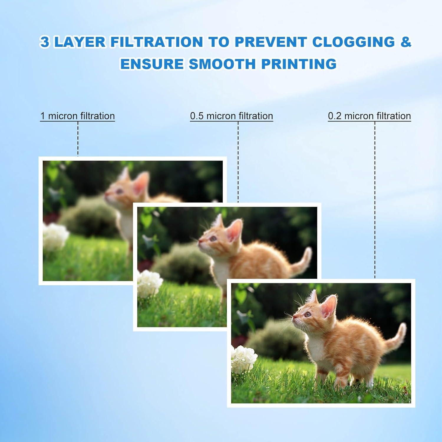 Botellas de Tinta Amarilla Pigmento JoyPrinting 542 (2x70ml)