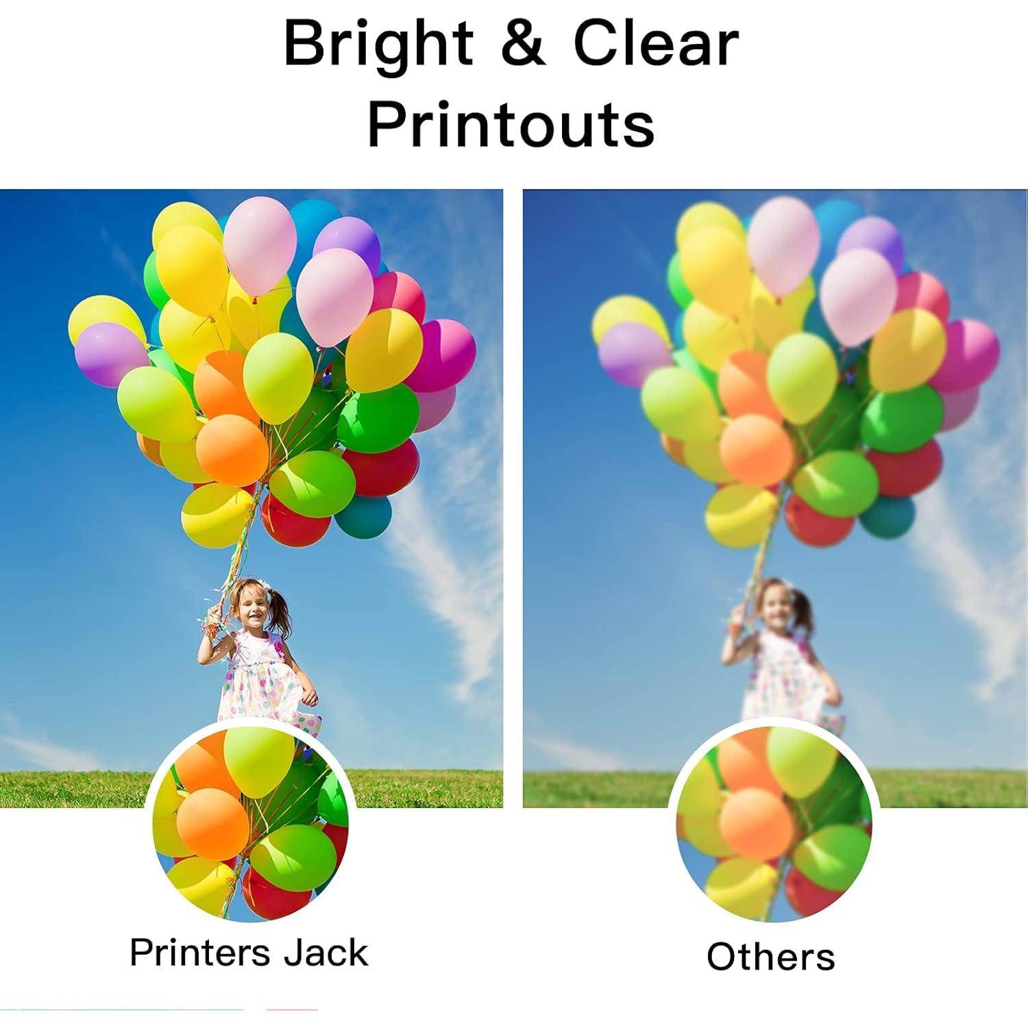 Botellas de Tinta Compatible 502 T502 Printers Jack 350ml