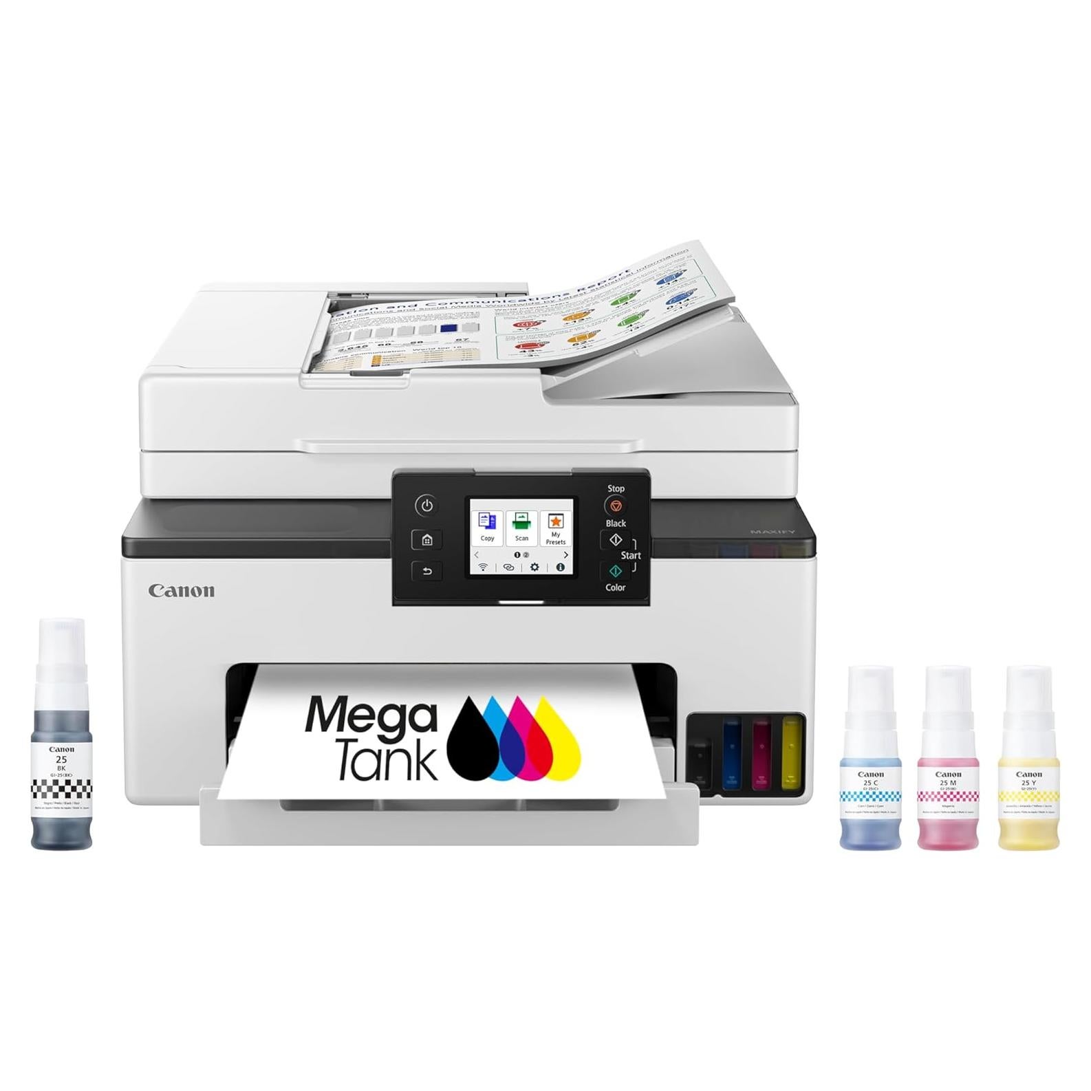 Impresora Canon MegaTank GX2020 Inalámbrica Todo en Uno