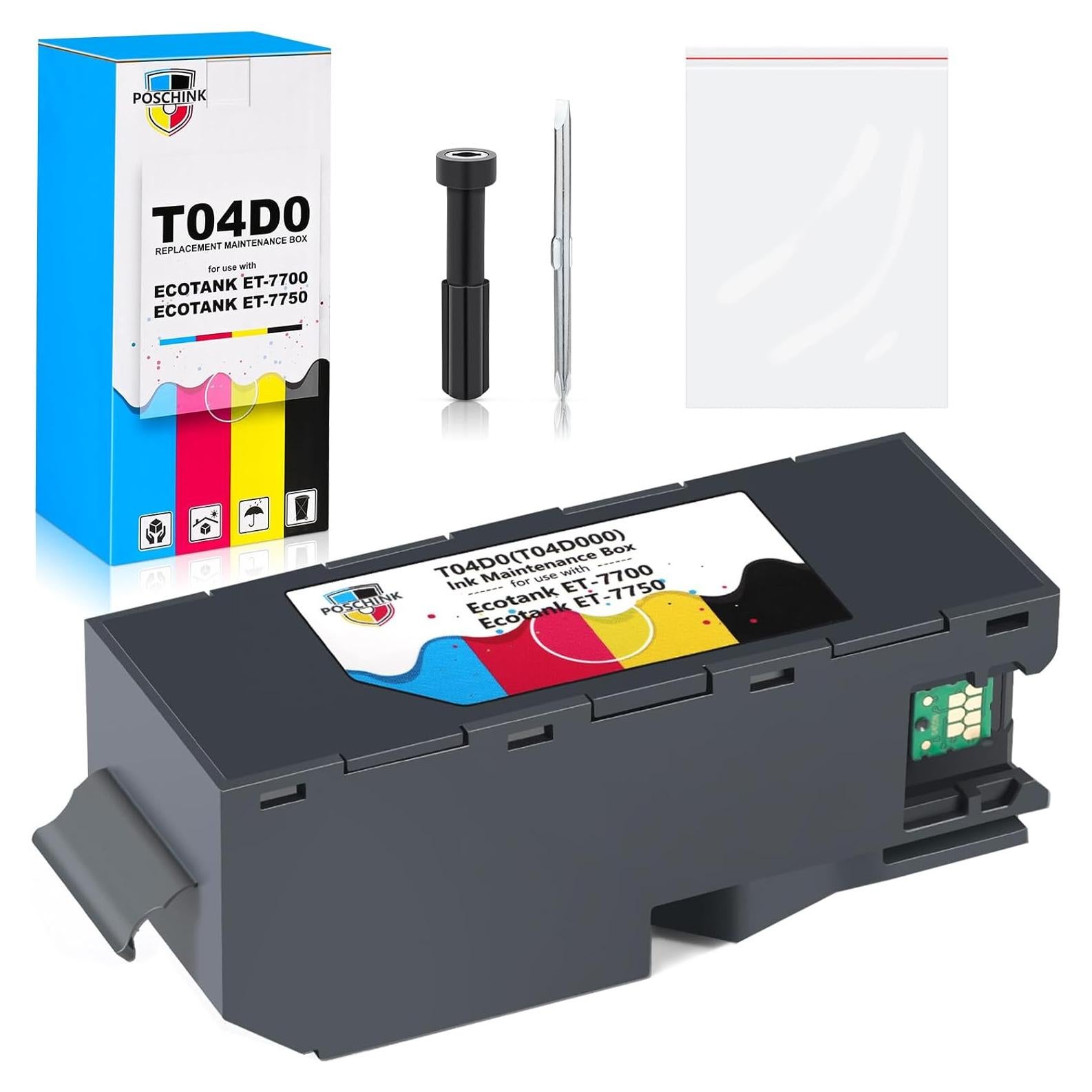 Caja de Mantenimiento de Tinta T04D0 Compatible Epson Ecotank