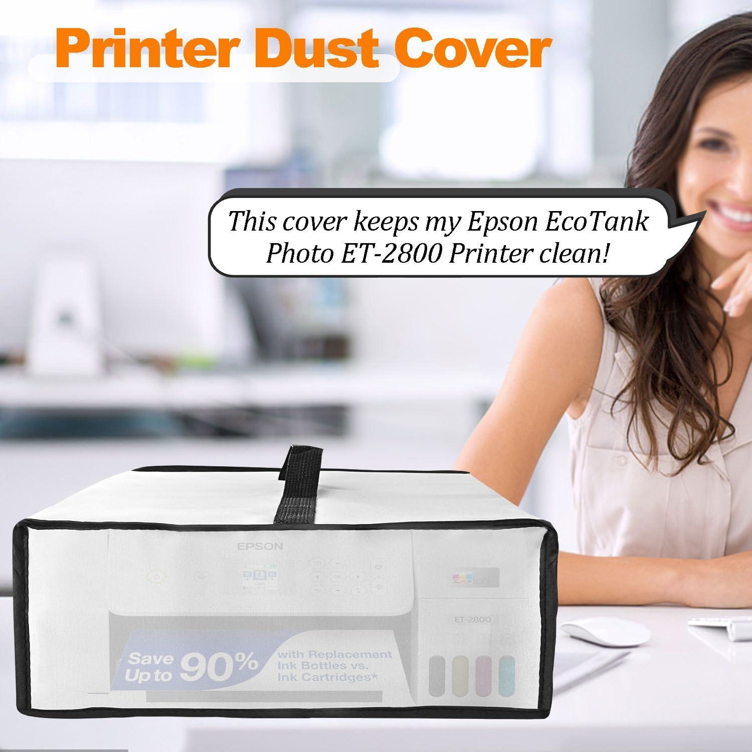 Funda Protectora para Impresora Epson EcoTank ET-2800 Plata