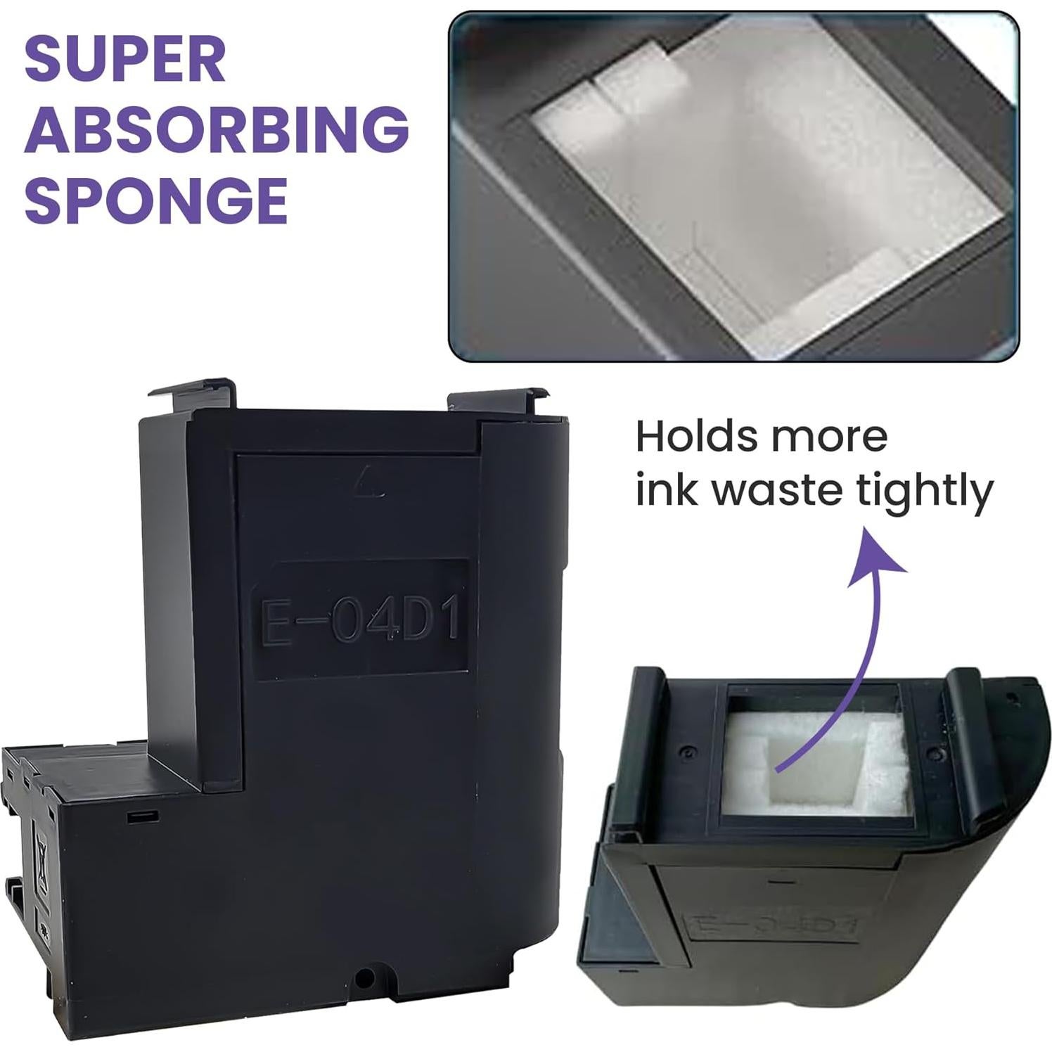 Caja de Mantenimiento T04D1 para Impresoras Epson EcoTank