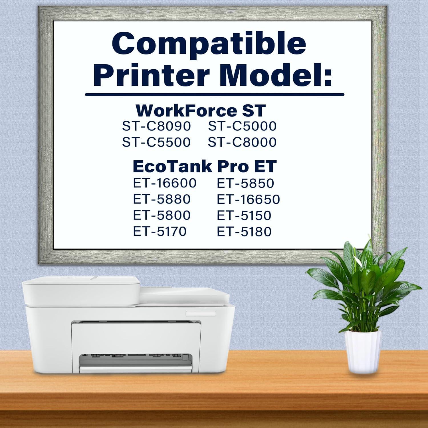 Recarga de Tinta Cian Magenta Amarillo Oranysty 70ml para Epson