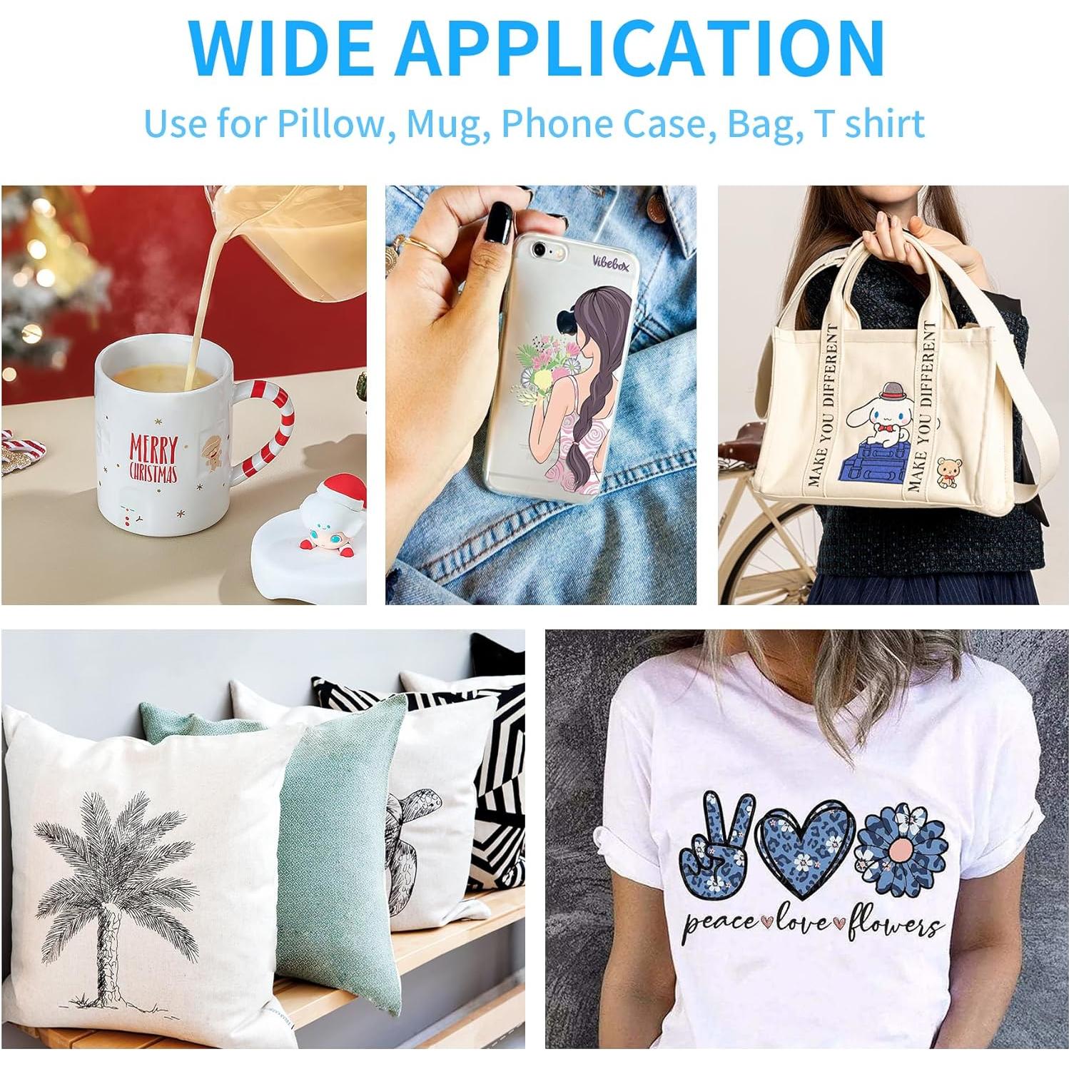 Tinta de Sublimación Gubffon 6x100ml para Ecotank ET-8500 ET-8550