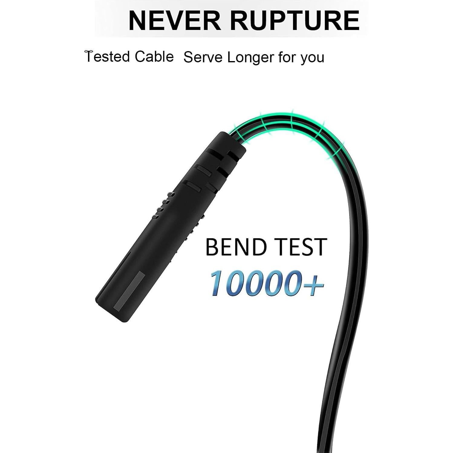 Cable de Alimentación AC 1.83m 2 Clavijas Compatible Epson