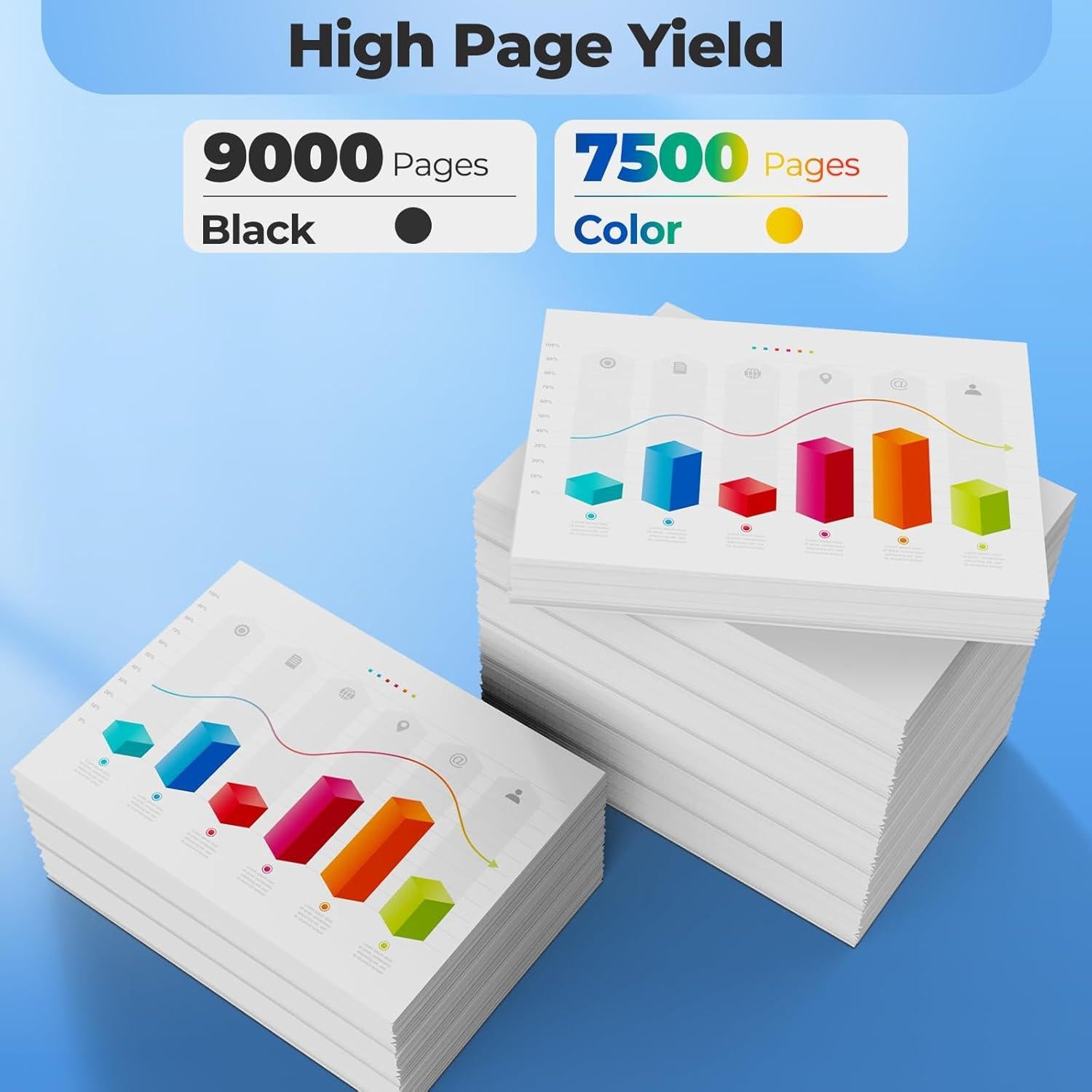 Botellas de Recarga de Tinta 542 SERENDIPITS Paquete de 4