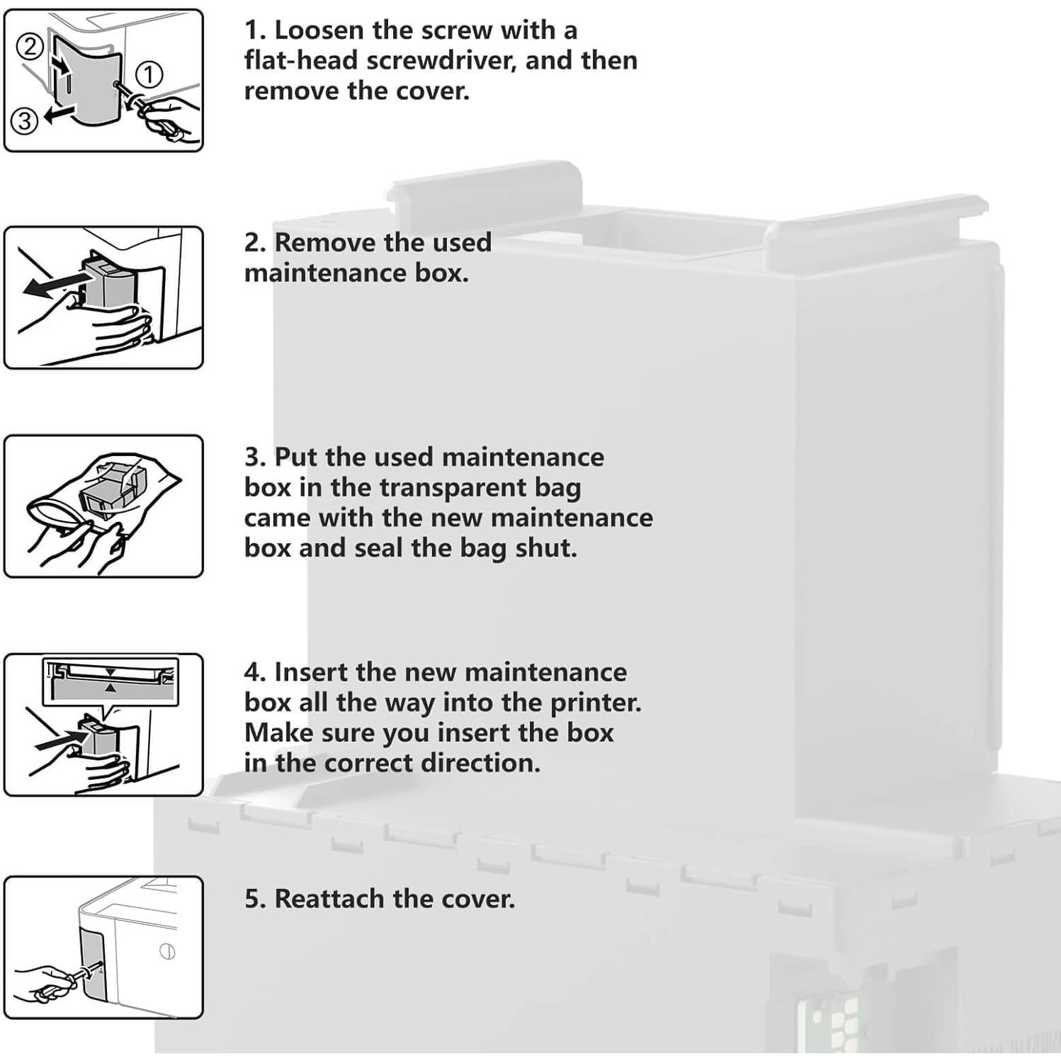 Caja de Mantenimiento de Tinta T04D1 para EcoTank Epson