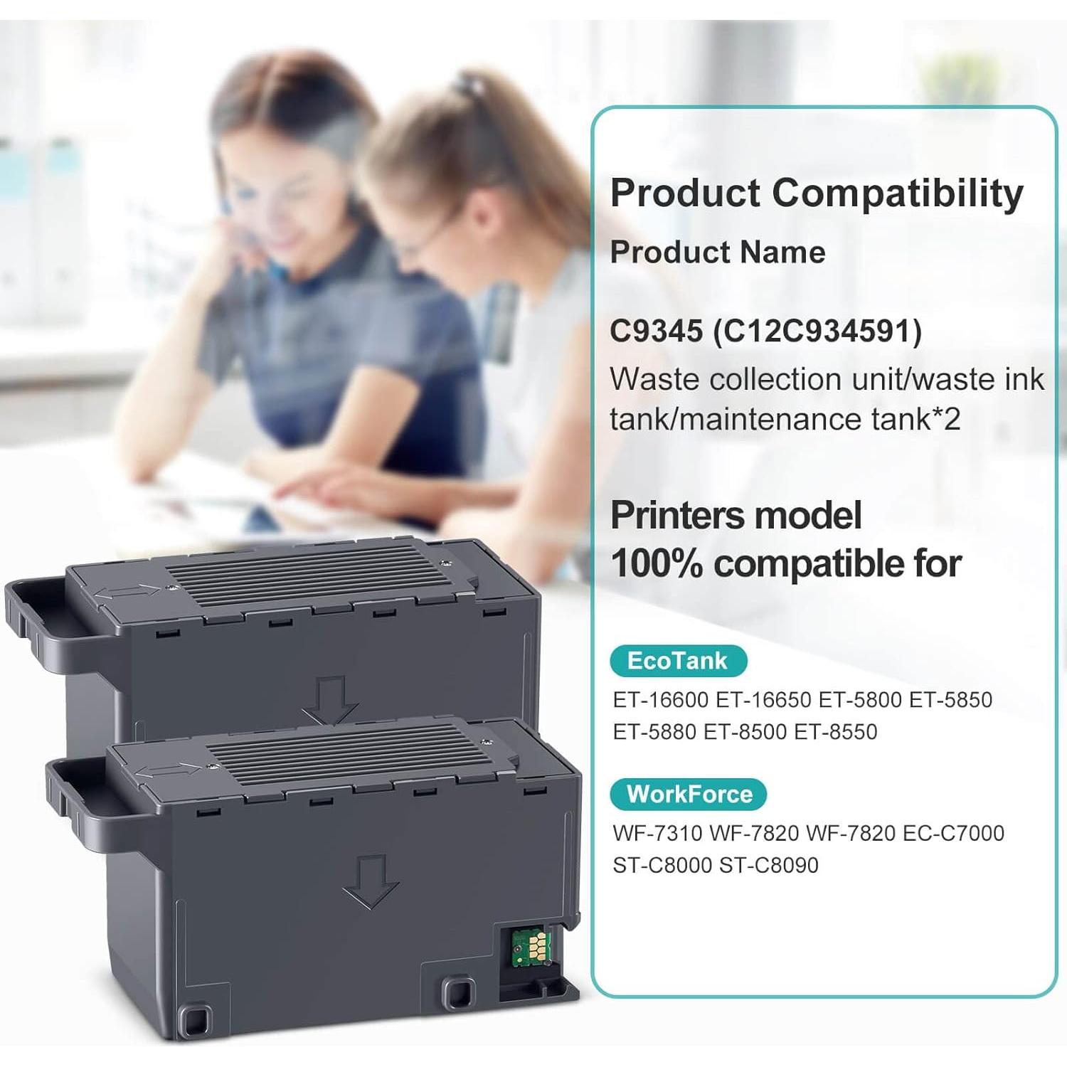 Caja de Mantenimiento de Tinta C9345 HOSAAM para Impresoras