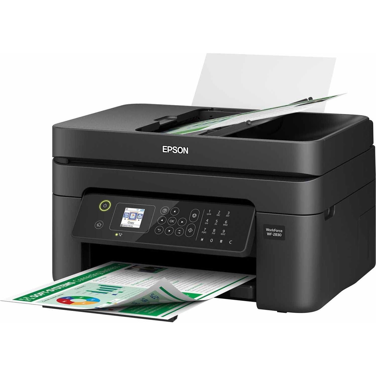 Impresora Multifuncional Inalámbrica Epson WF-2830 Color